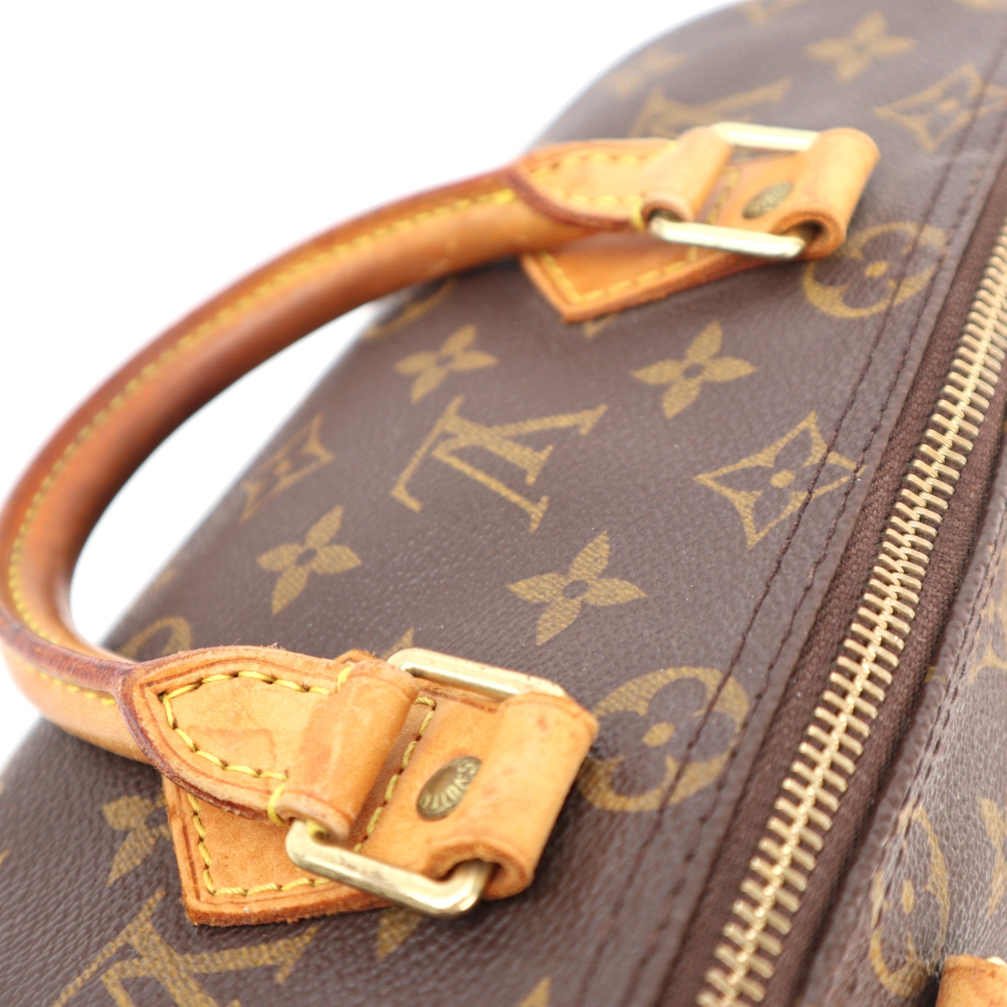 C1310 Louis Vuitton Monogram Canvas Speedy 25 Bag-Pre Owned