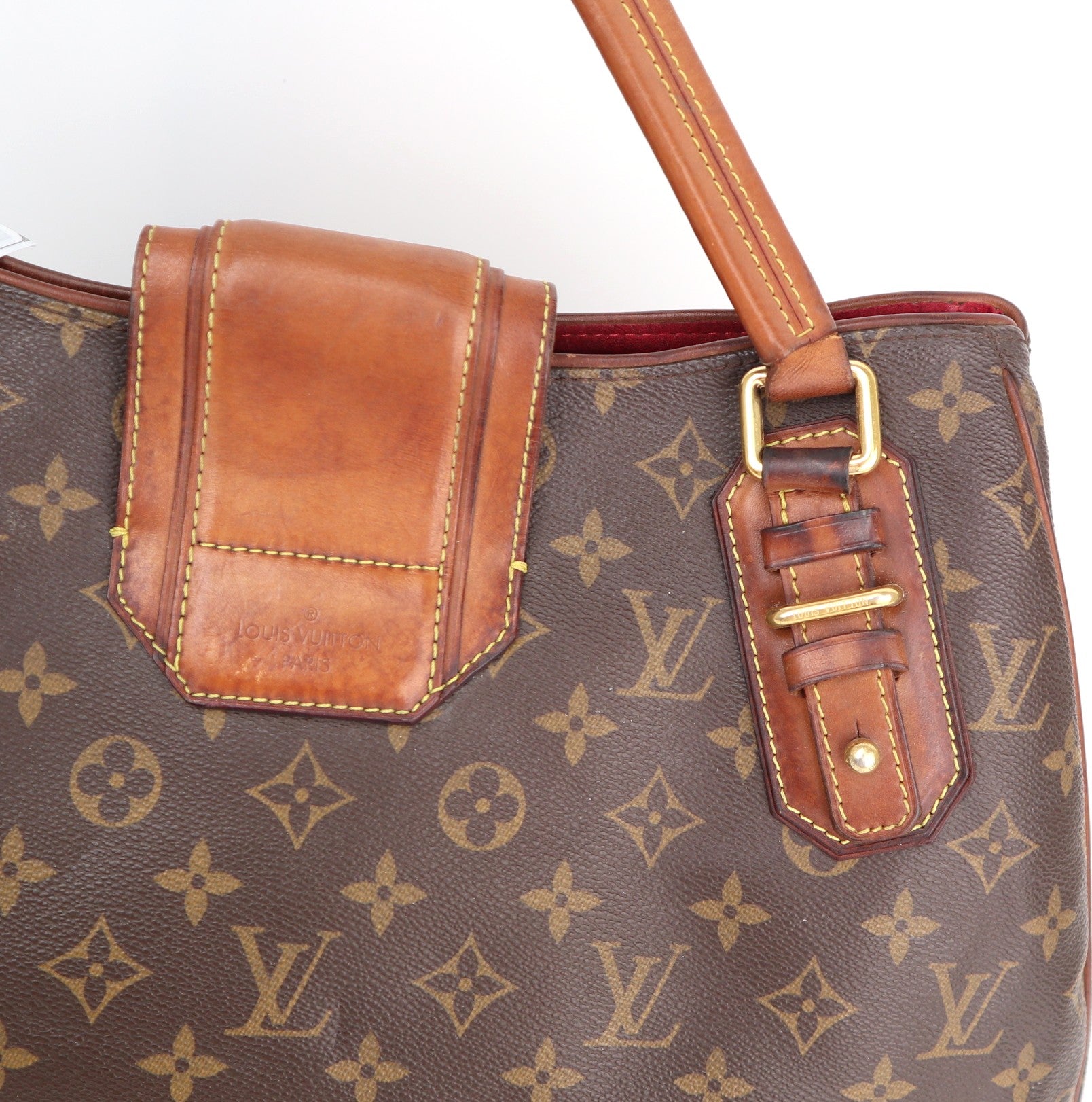 C1313 Louis Vuitton Monogram Canvas Griet Bag-Pre Owned