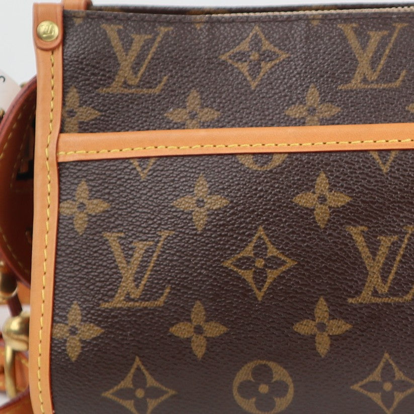 Louis Vuitton Monogram Popincourt Long Shoulder Bag C1896R | Pre-Owned Excellent Brown Monogram Canvas