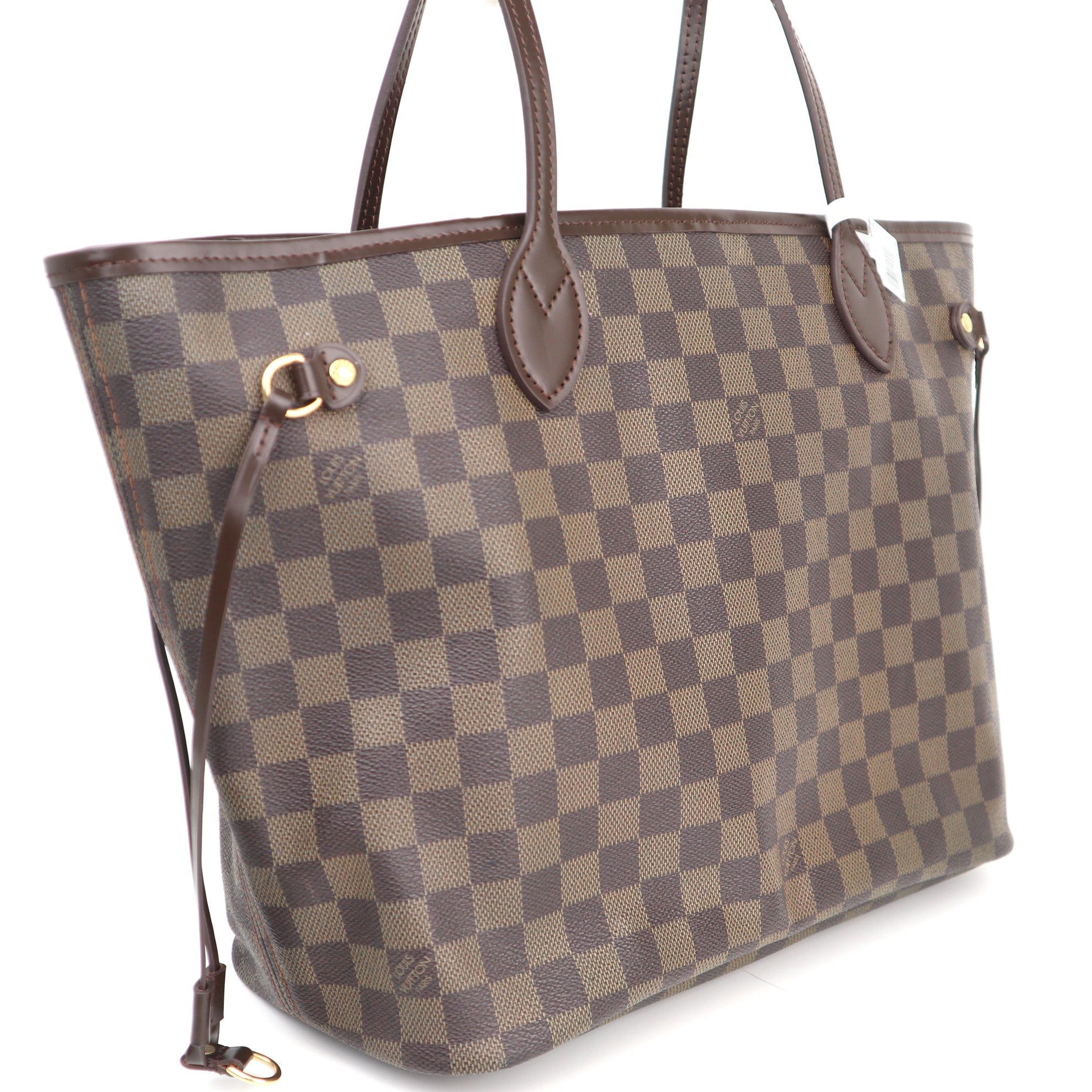 C1314 Louis Vuitton neverfull MM Damier Ebene-Pre Owned
