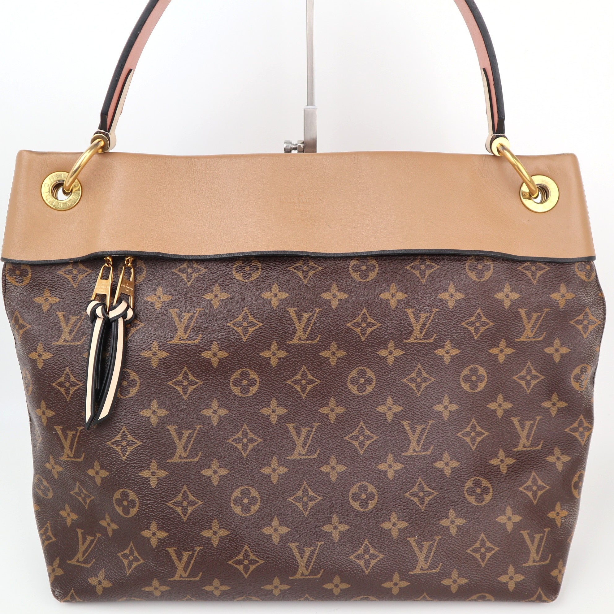 Louis Vuitton Monogram Tuileries Hobo Shoulder Bag C1900# | Pre-Owned Excellent Brown Monogram Canvas