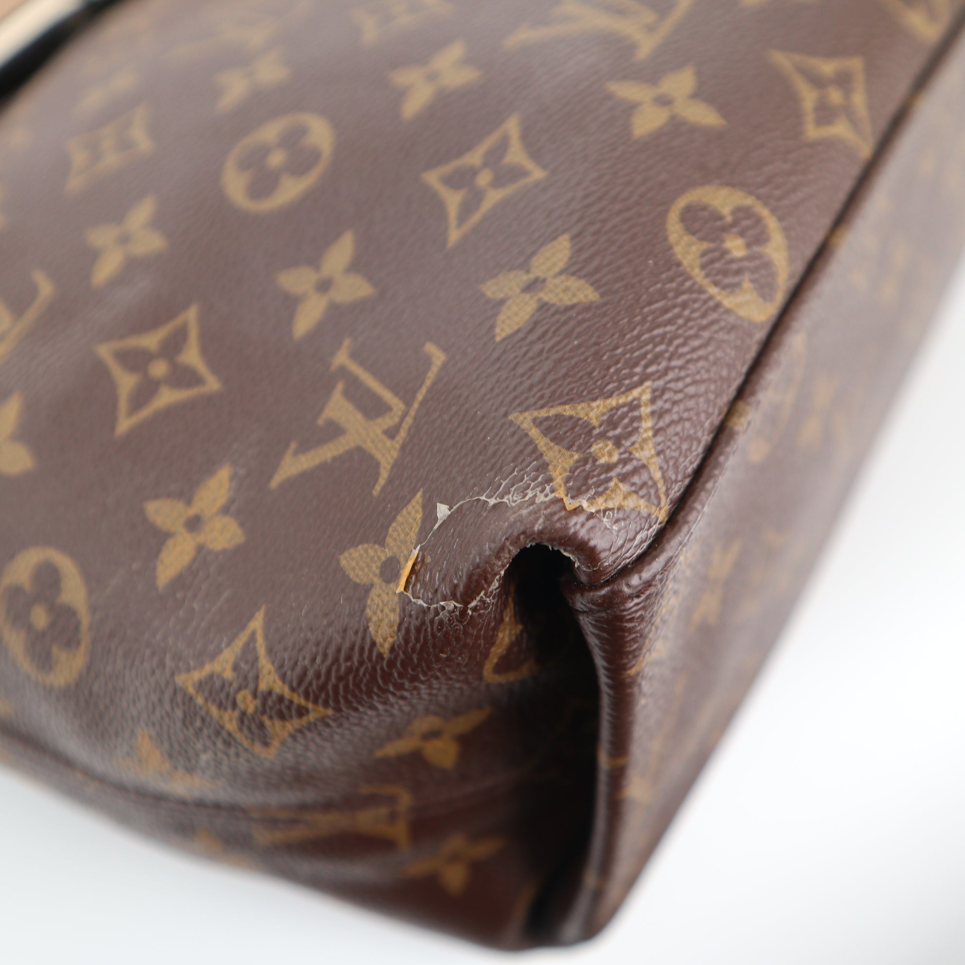 Louis Vuitton Monogram Tuileries Hobo Shoulder Bag C1900# | Pre-Owned Excellent Brown Monogram Canvas
