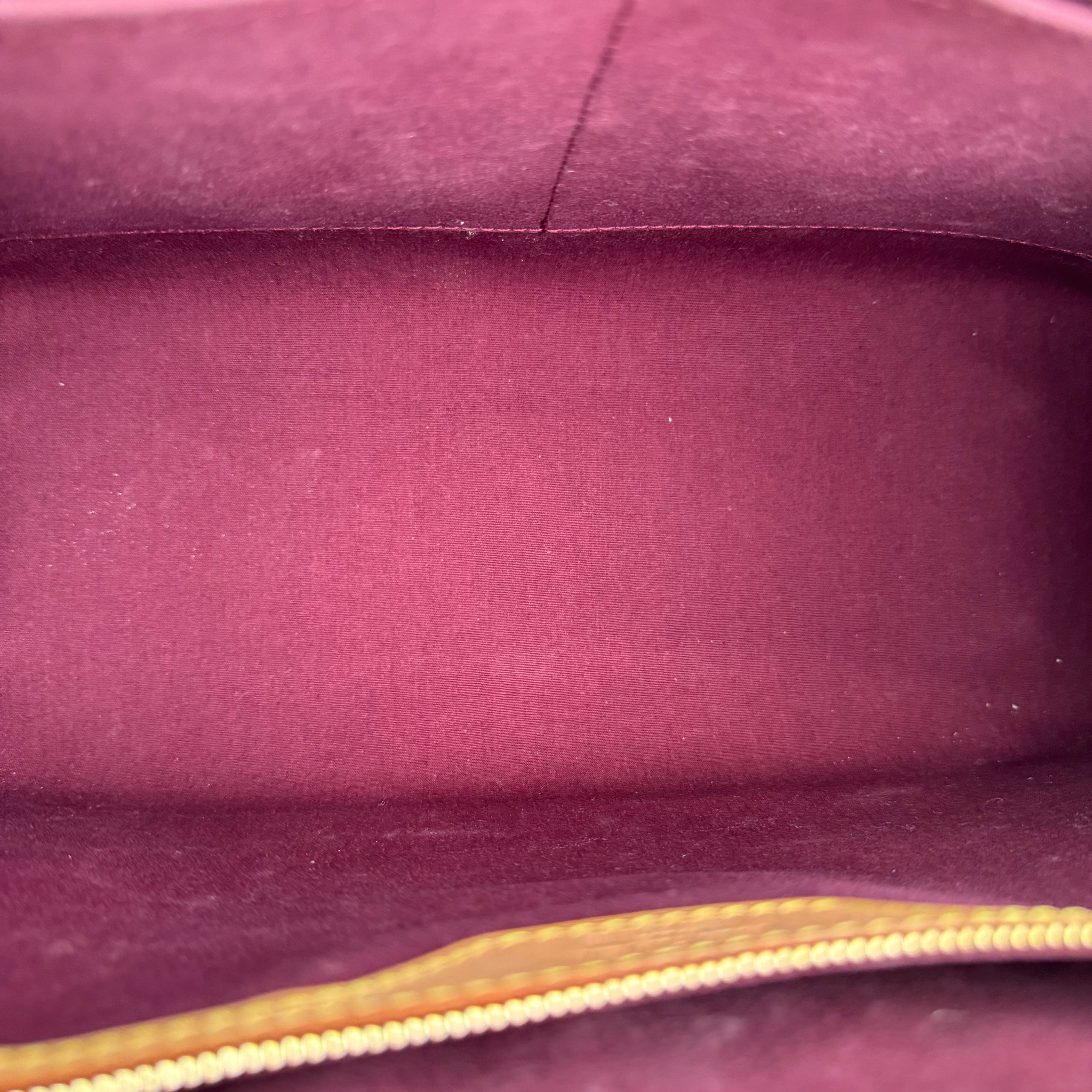 J3439 Louis Vuitton Monogram Embossed Bréa Leather Handbag GM- Pre Owned