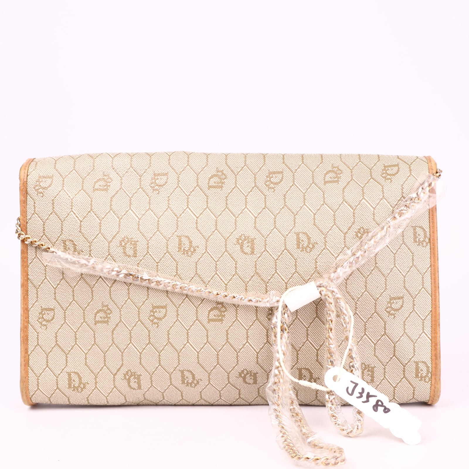 J3580 Christian Dior Honeycomb Shoulder Bag- Pre Owned