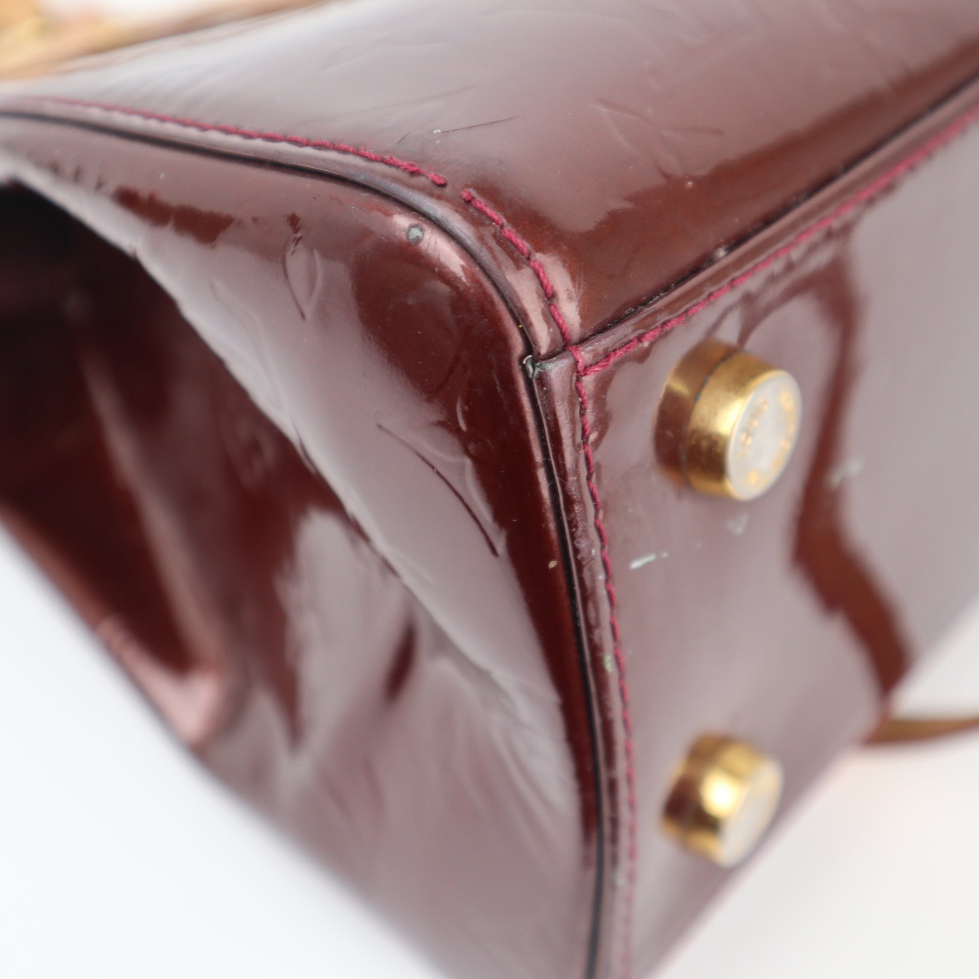 Louis Vuitton Monogram Vernis Brea MM Shoulder Bag C1905 | Pre-Owned Very Good Brown Monogram, Monogram Vernis Canvas, Leather