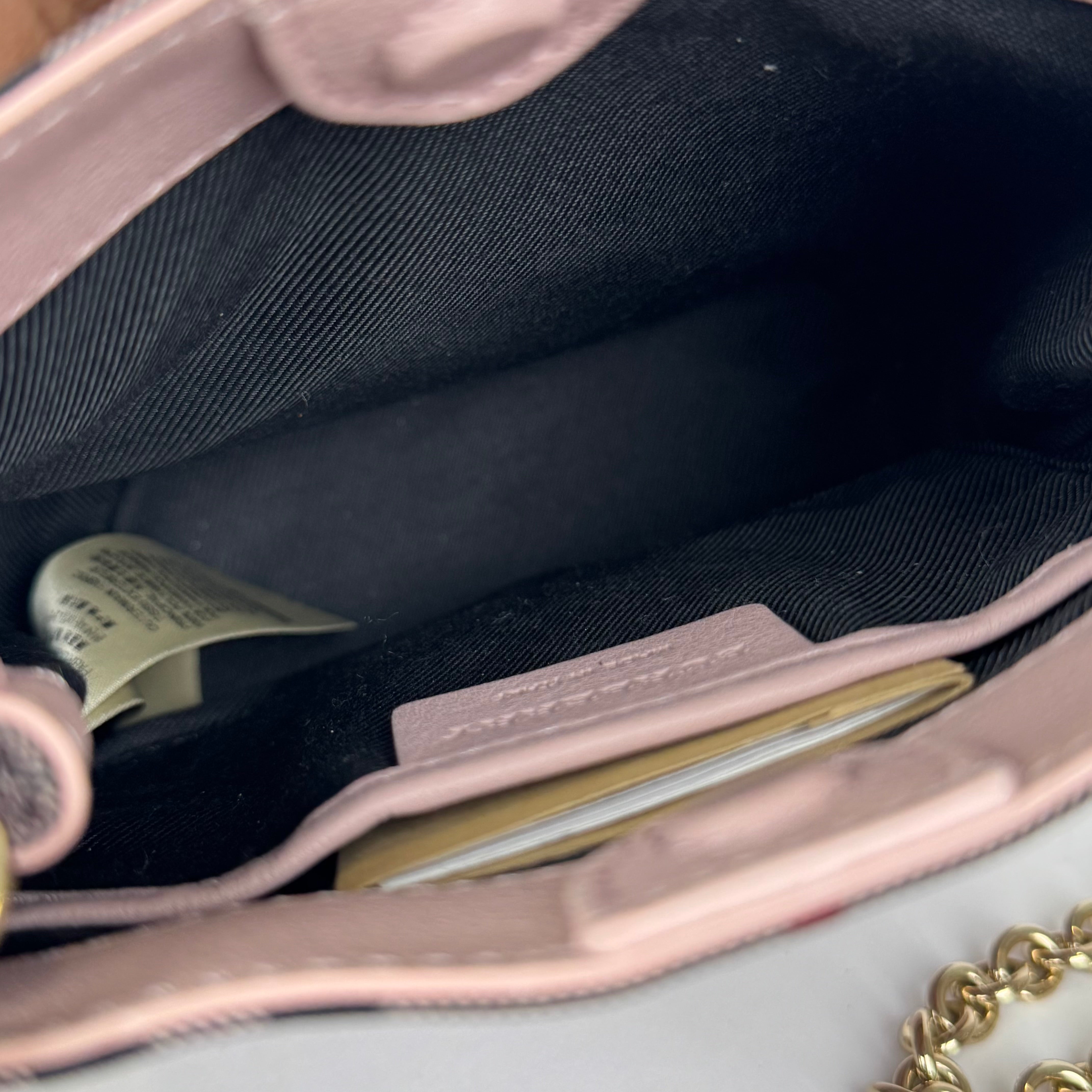 PRE OWNED- Burberry bucket bag pink
