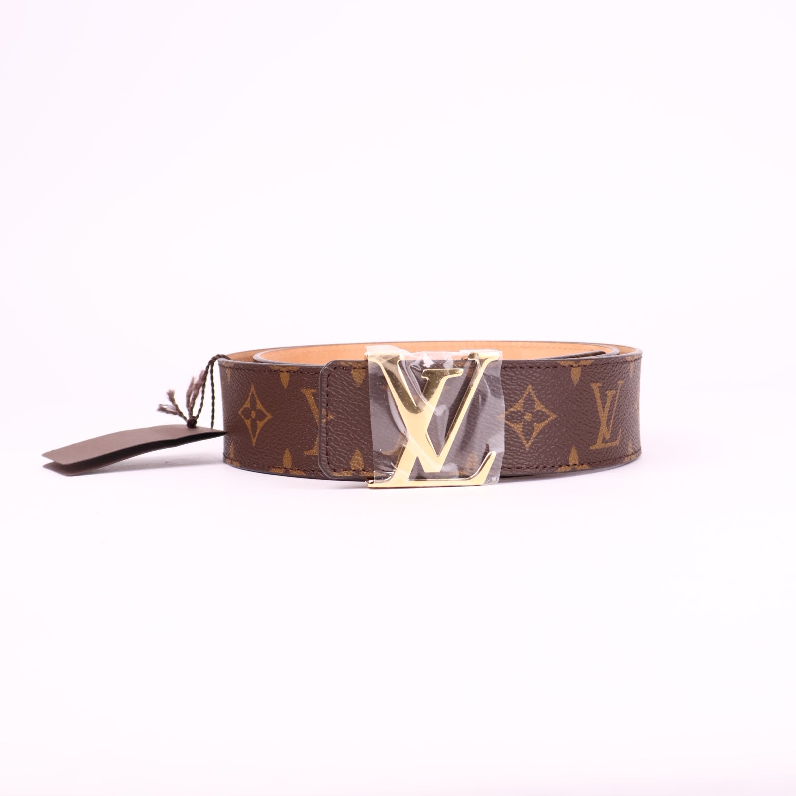 J3664-LOUIS VUITTON, a monogram canvas belt, size 95/38