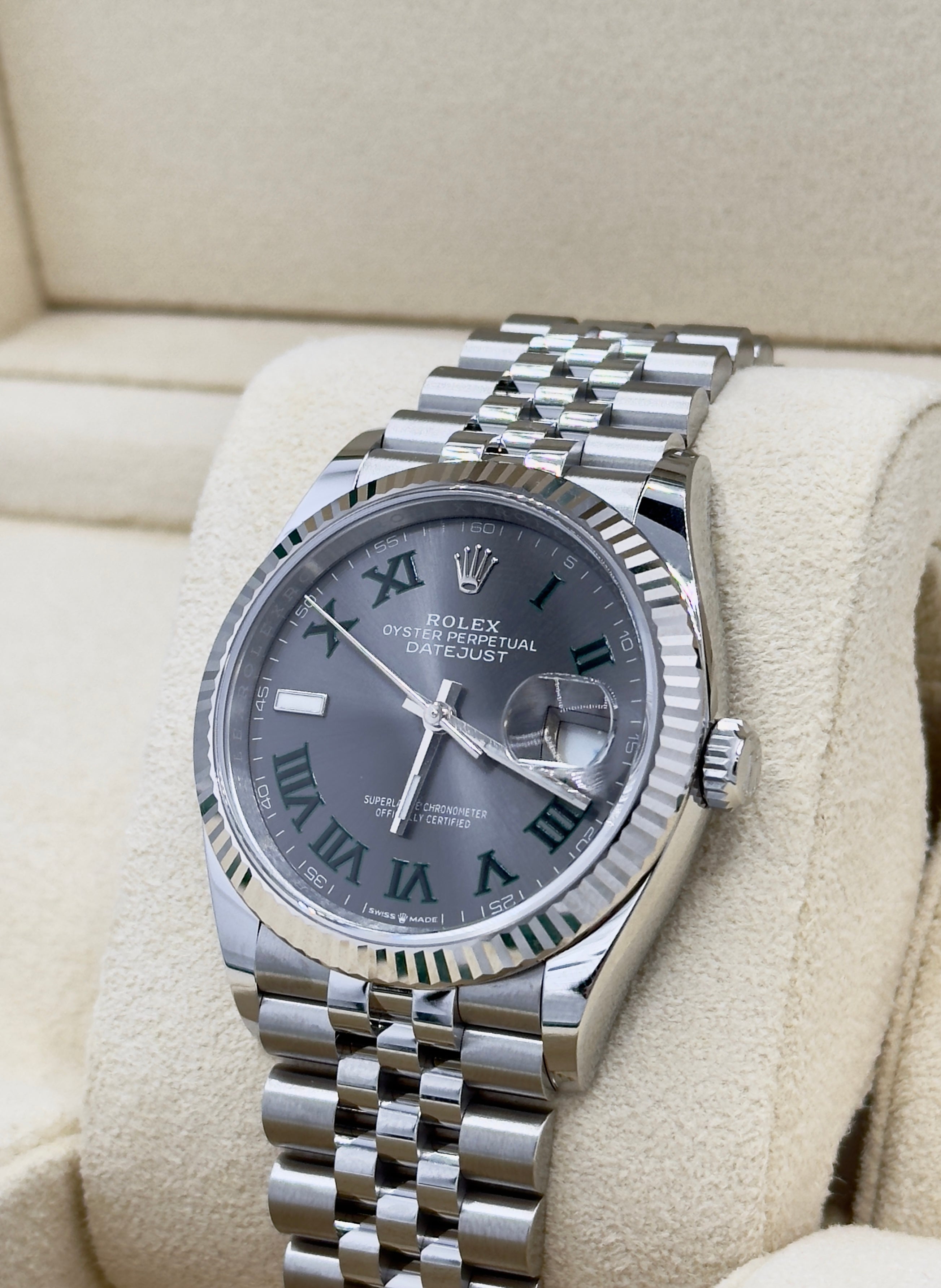 Rolex Datejust Wimbledon 36mm 126234