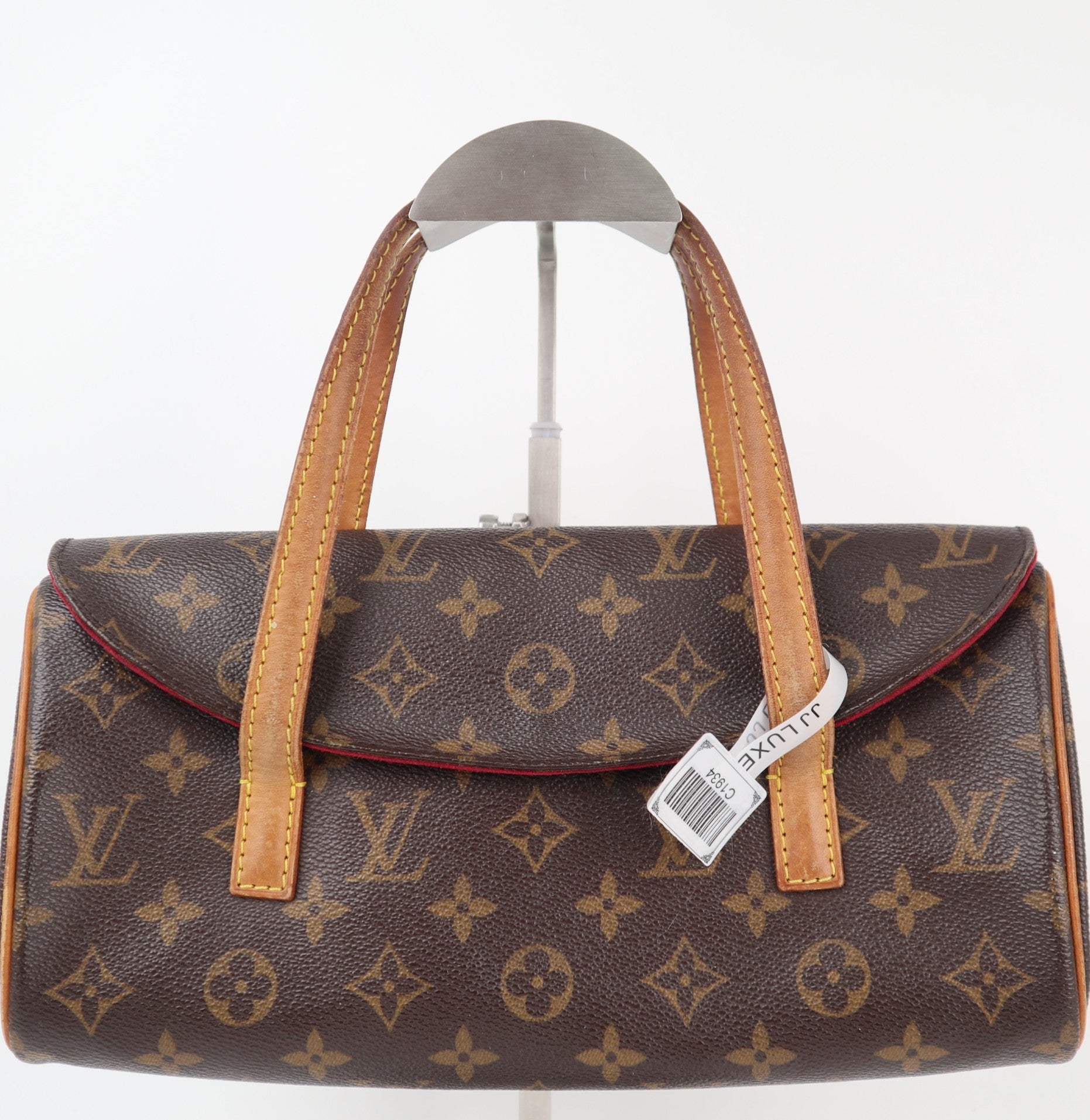 C1934 Louis Vuitton Shoulder Bag Monogram Canvas Sonatine | Pre-Owned Very Good Brown Monogram Canvas