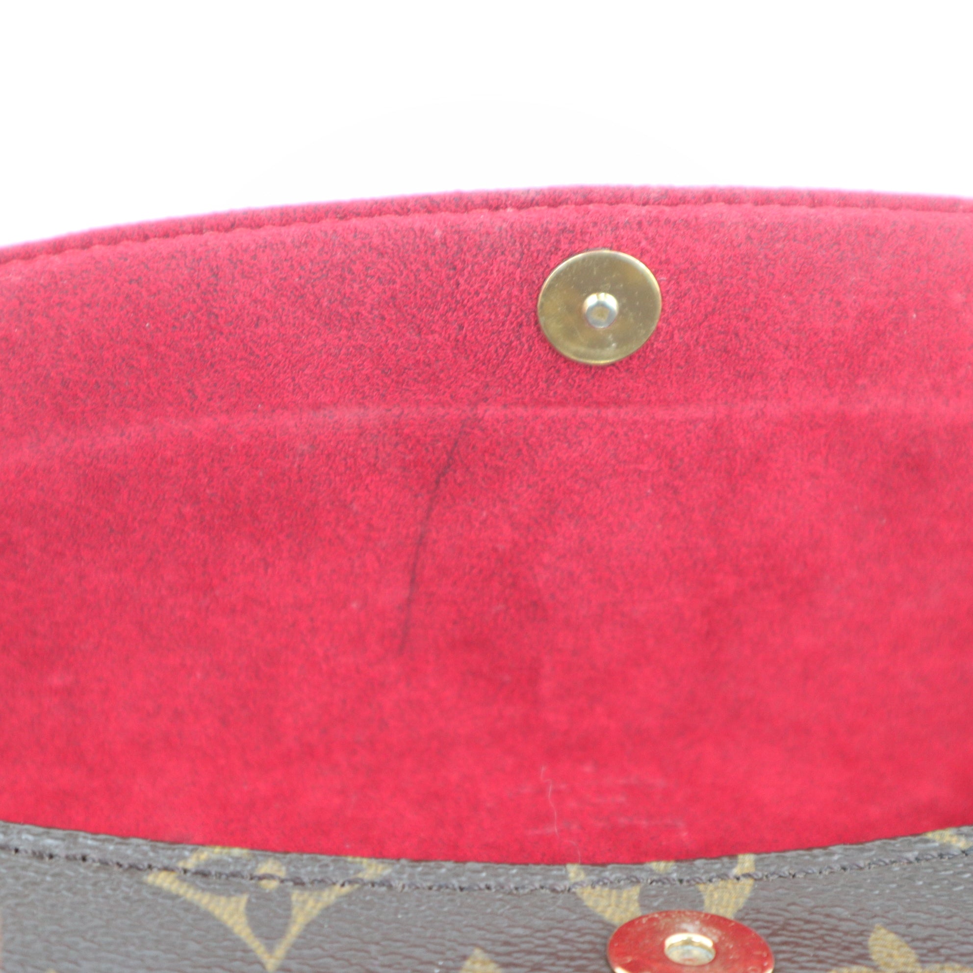 C1934 Louis Vuitton Shoulder Bag Monogram Canvas Sonatine | Pre-Owned Very Good Brown Monogram Canvas