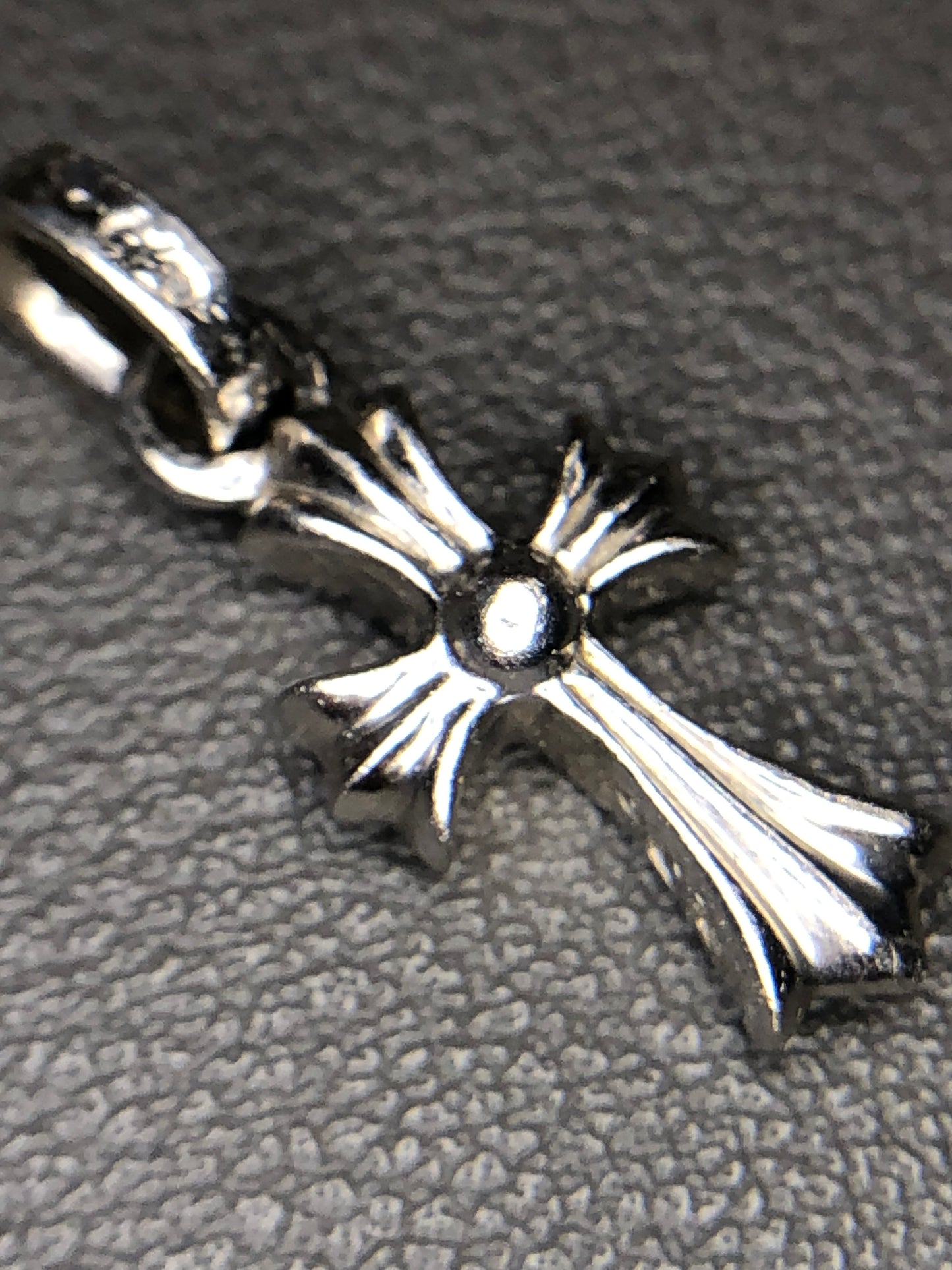 Chrome Hearts Pendant Pink Sapphire White Gold