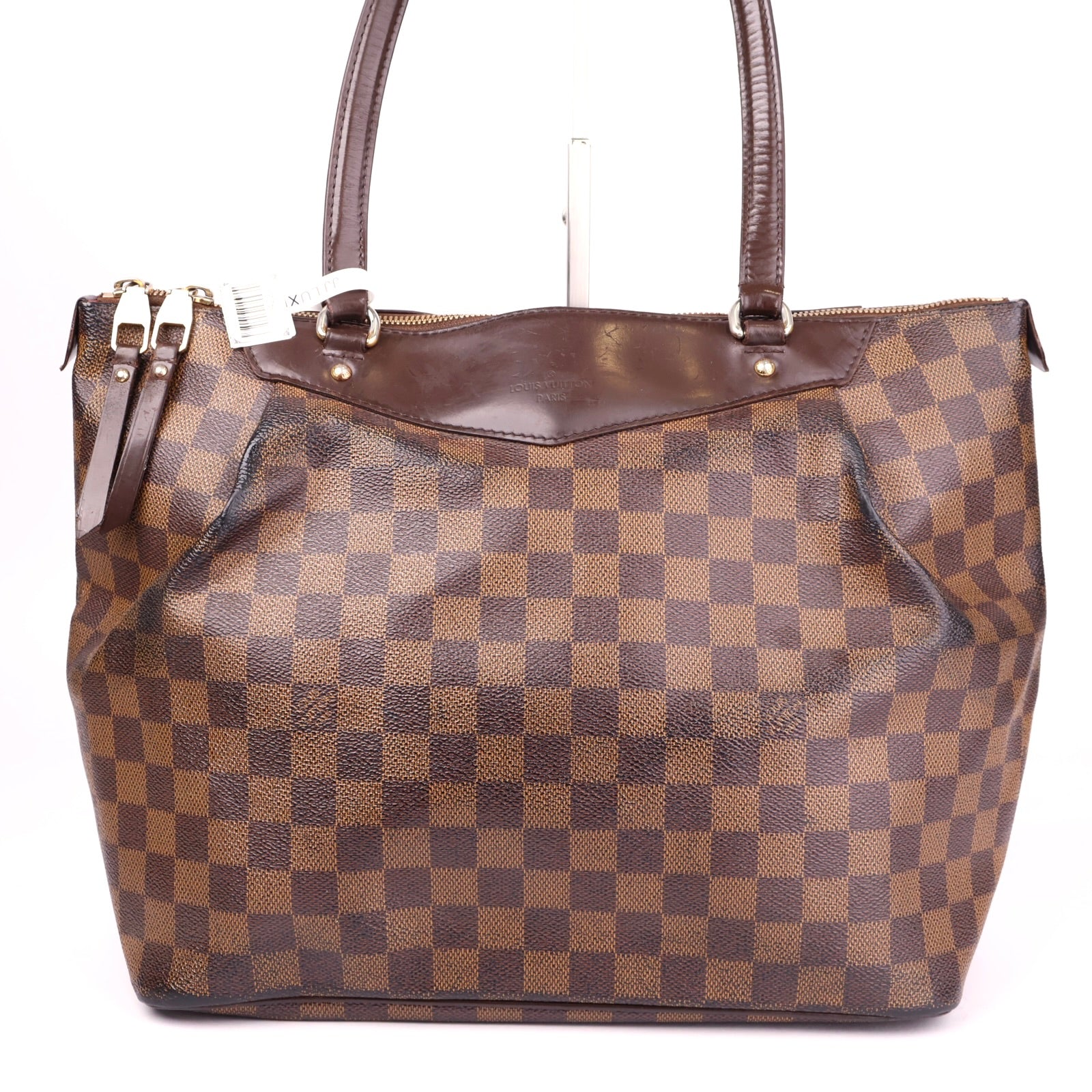 J3422 Louis Vuitton Westminster Tote Damier Ebene- Pre Owned