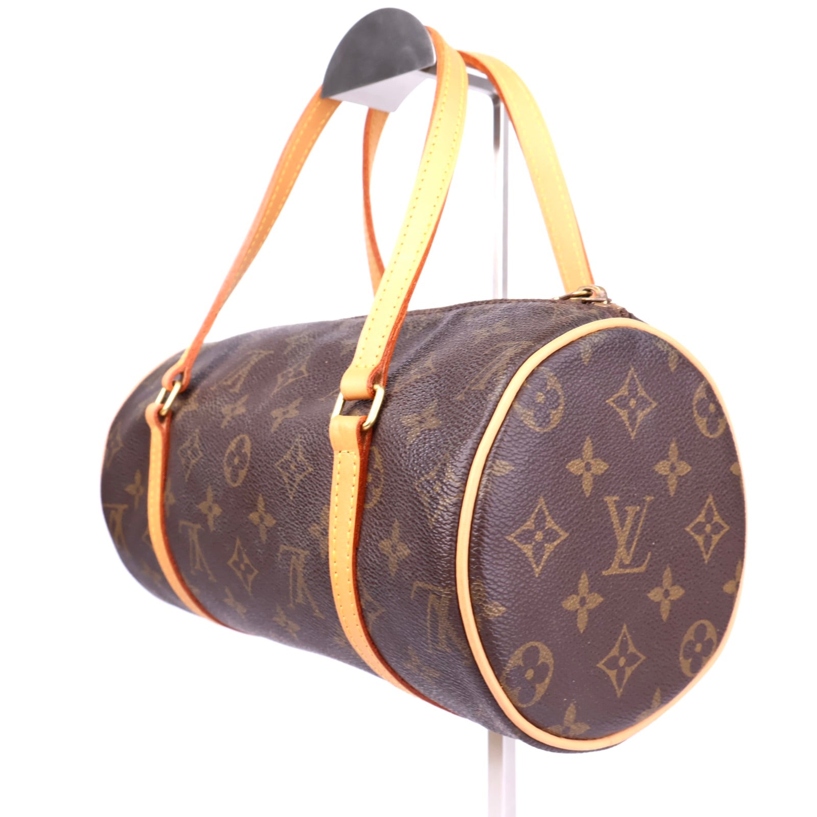 J3720R Louis Vuitton Papillon Handbag Monogram Canvas- Pre Owned