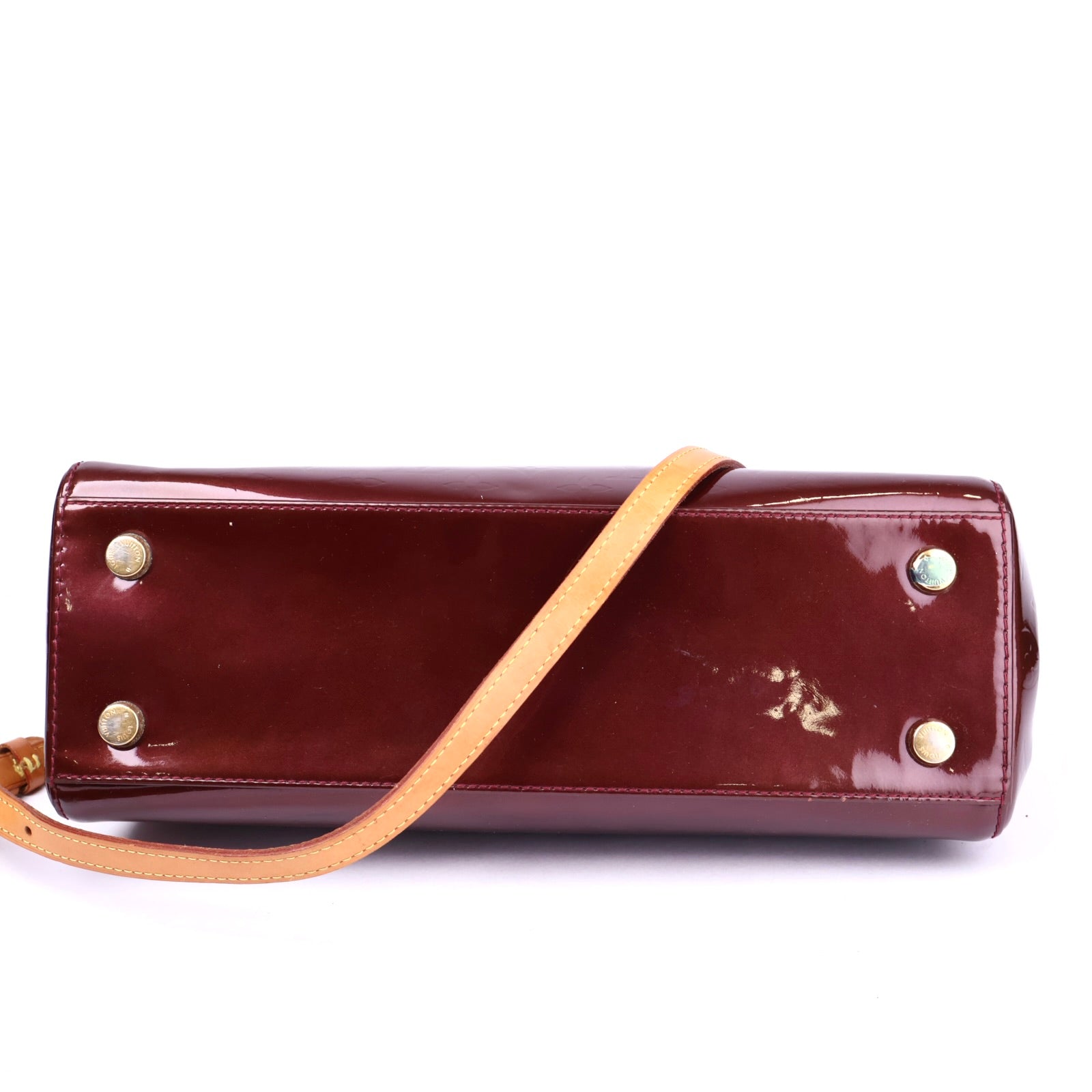 J3718 Louis Vuitton Monogram Embossed Bréa Leather Handbag- Pre Owned