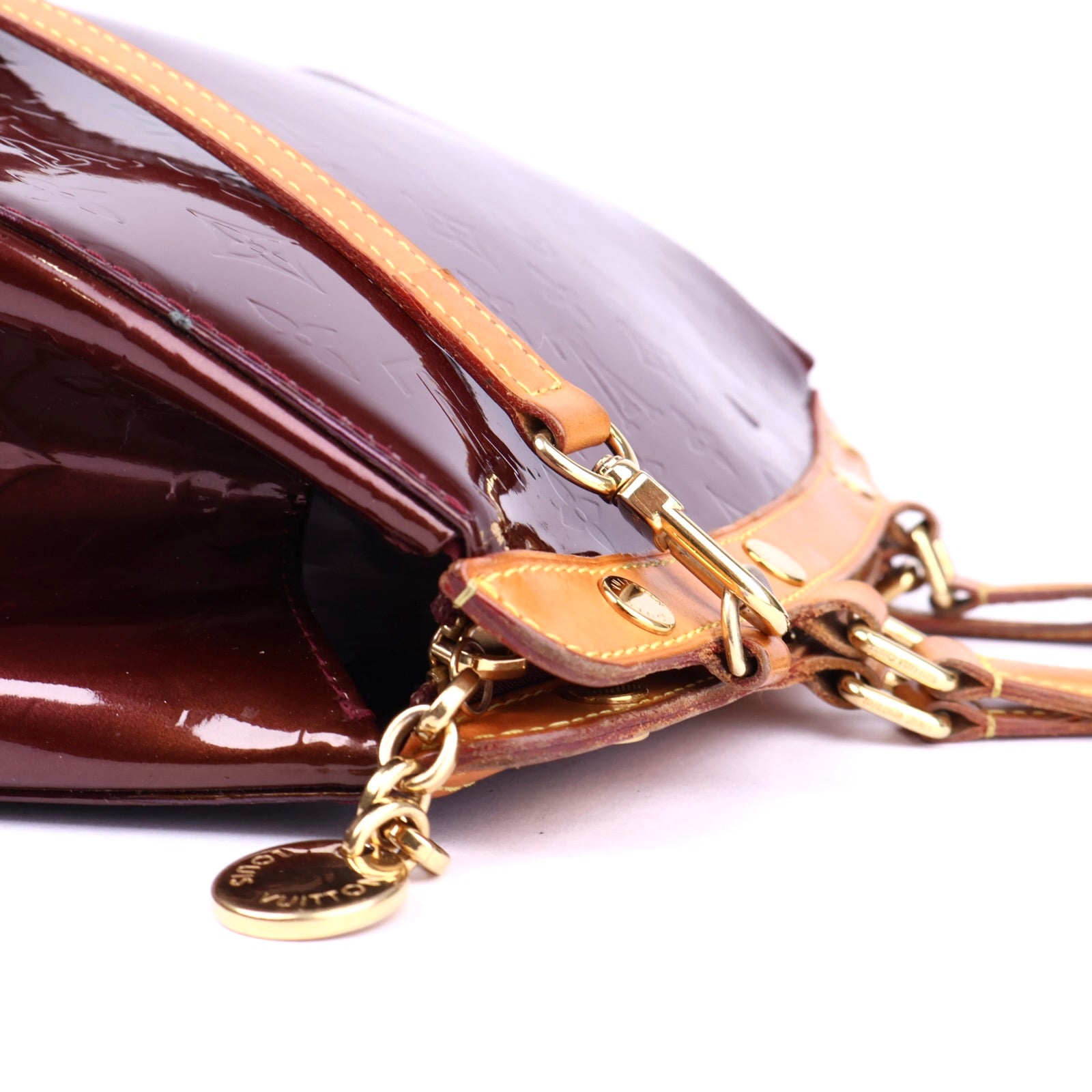 J3718 Louis Vuitton Monogram Embossed Bréa Leather Handbag- Pre Owned