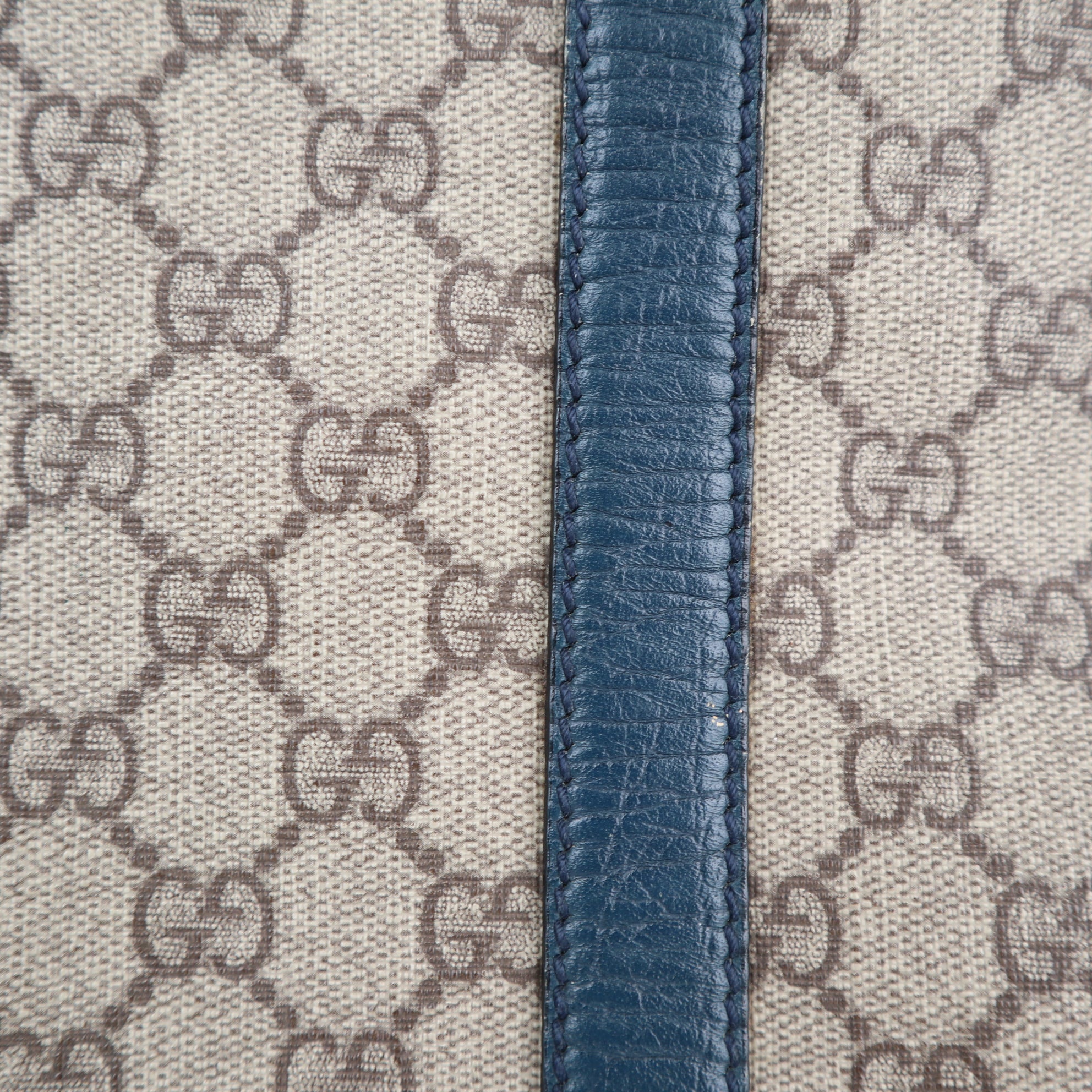 C1960 Gucci Tote Bag GG Supreme Joy Tote | Pre-Owned Excellent Green Canvas and Leather GG Supreme