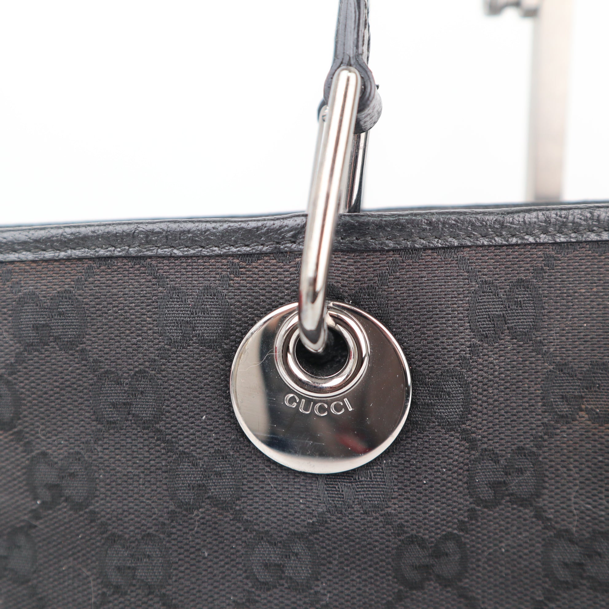 C1963 Gucci Shoulder Bag GG Eclipse | Pre-Owned Excellent Canvas GG Monogram