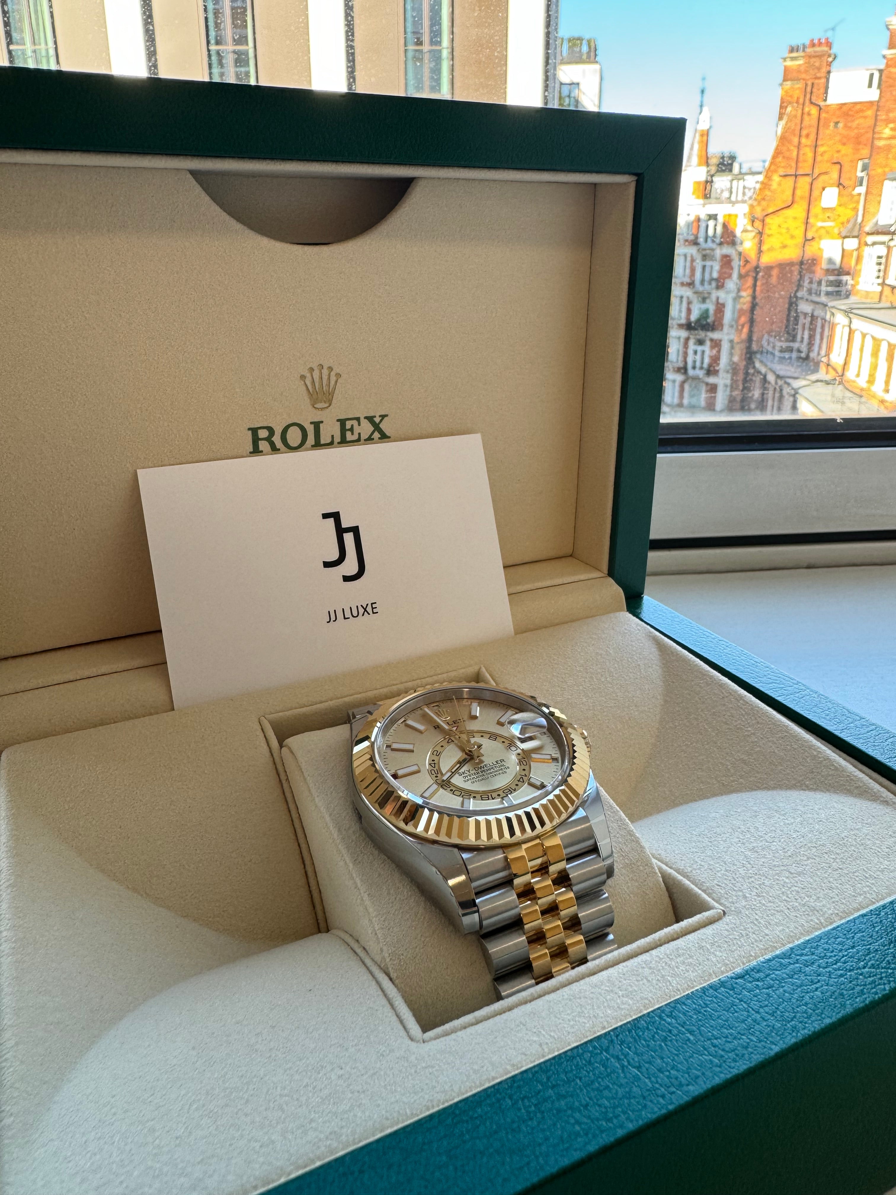 Rolex Sky-Dweller 18K Yellow Gold Jubilee 42mm 336933