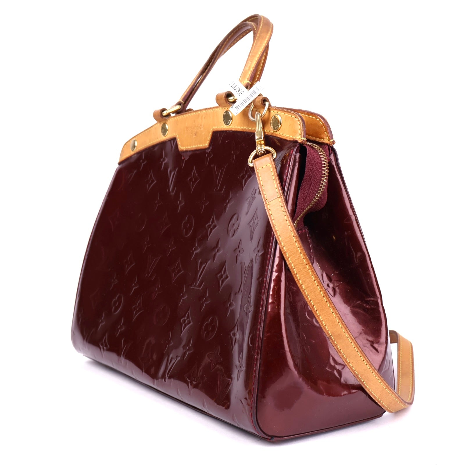 J3438 Louis Vuitton Monogram Vernis Brea MM- Pre Owned