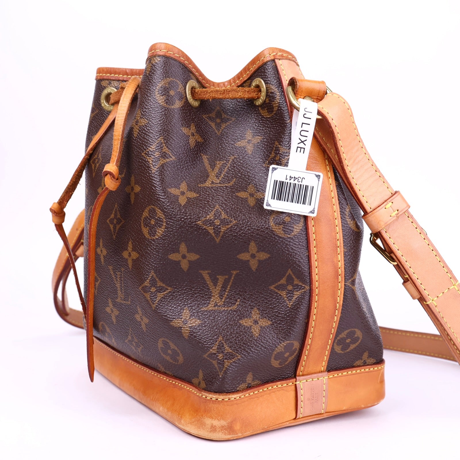 J3441 Louis Vuitton Monogram Mini Noe Bucket Bag- Pre Owned