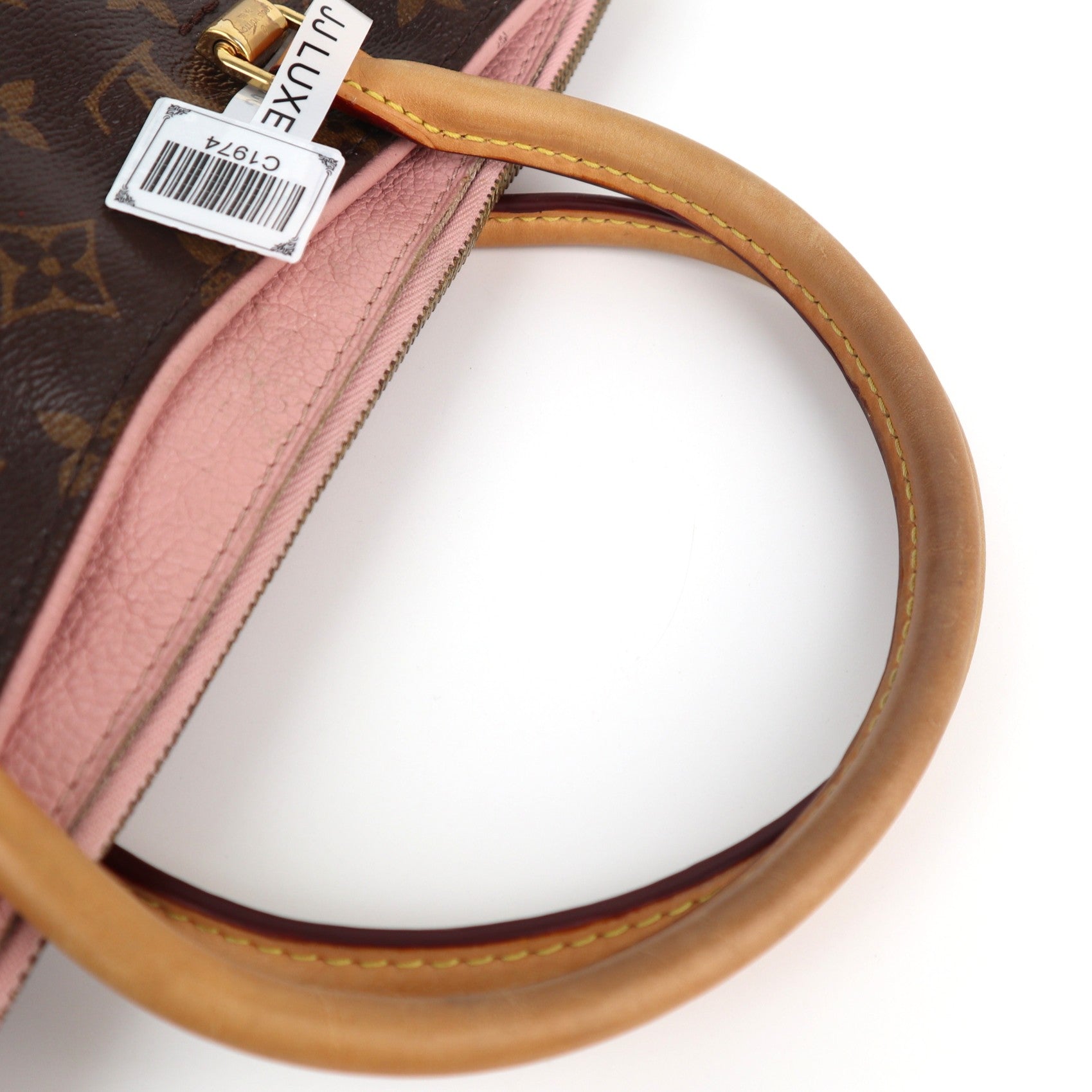 C1974 Louis Vuitton Shoulder Bag Monogram Pallas MM | Pre-Owned Very Good Canvas Monogram