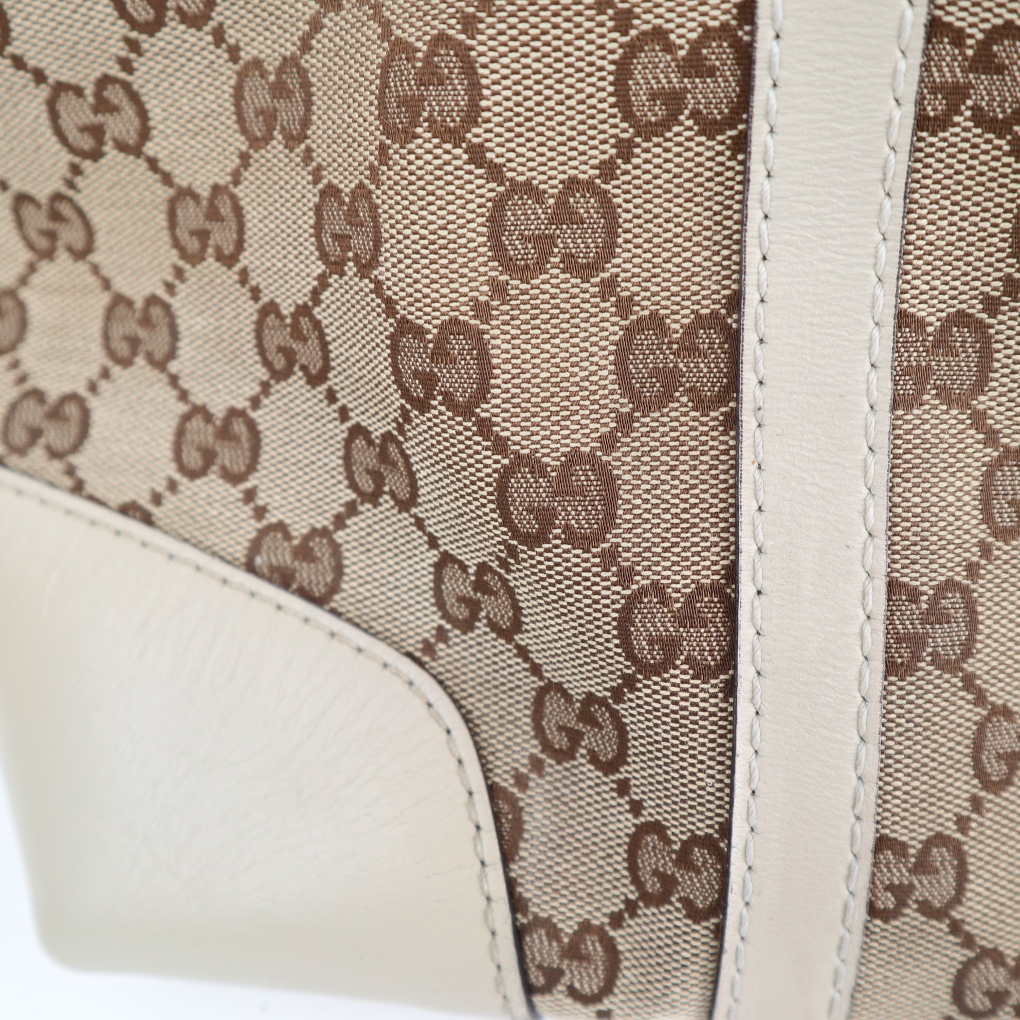 C1975 Gucci Top Handle Bag GG Lovely Heart | Pre-Owned Excellent Canvas GG Monogram