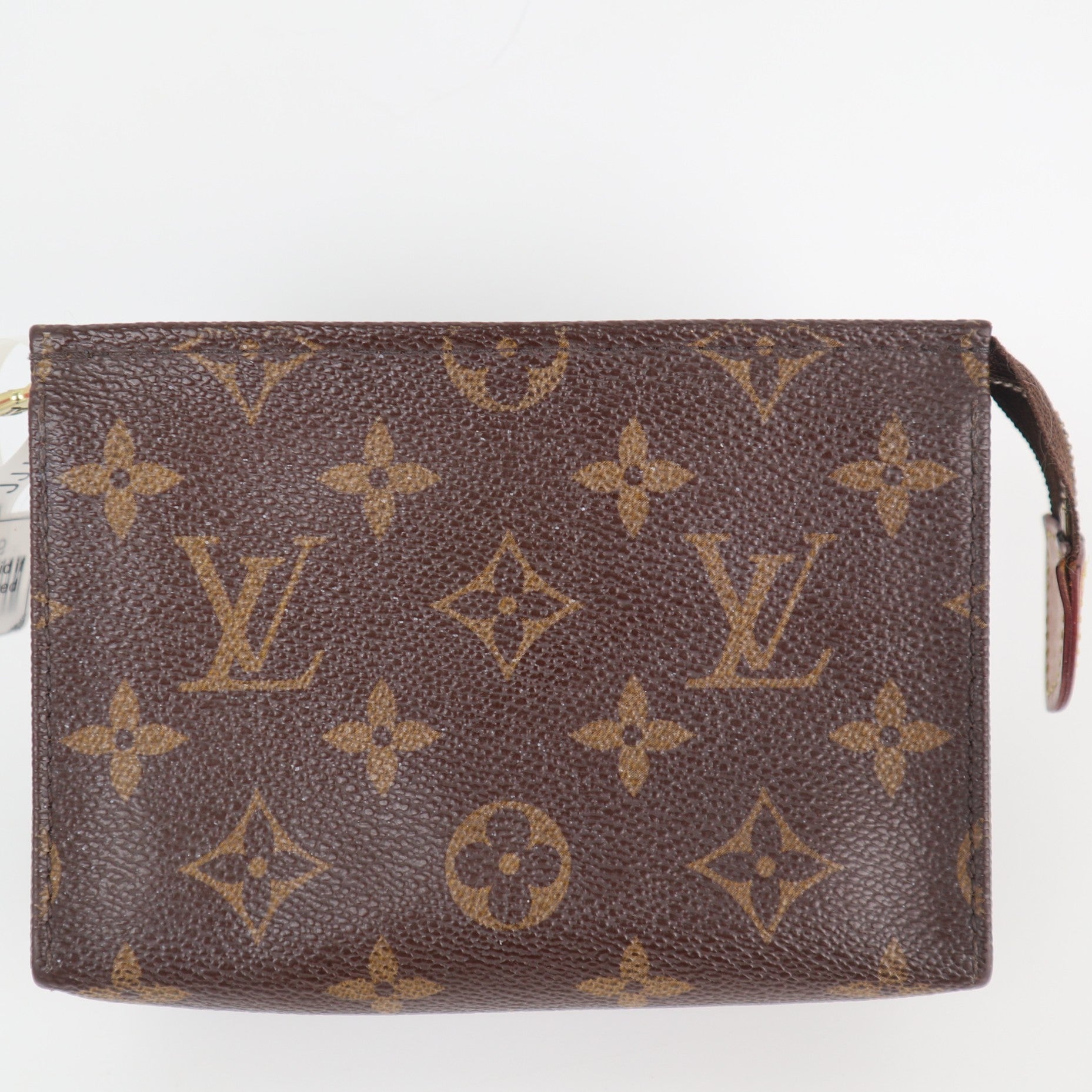 C1976 Louis Vuitton Coin Purse Monogram Toiletry Pouch | Pre-Owned Very Good Canvas Monogram