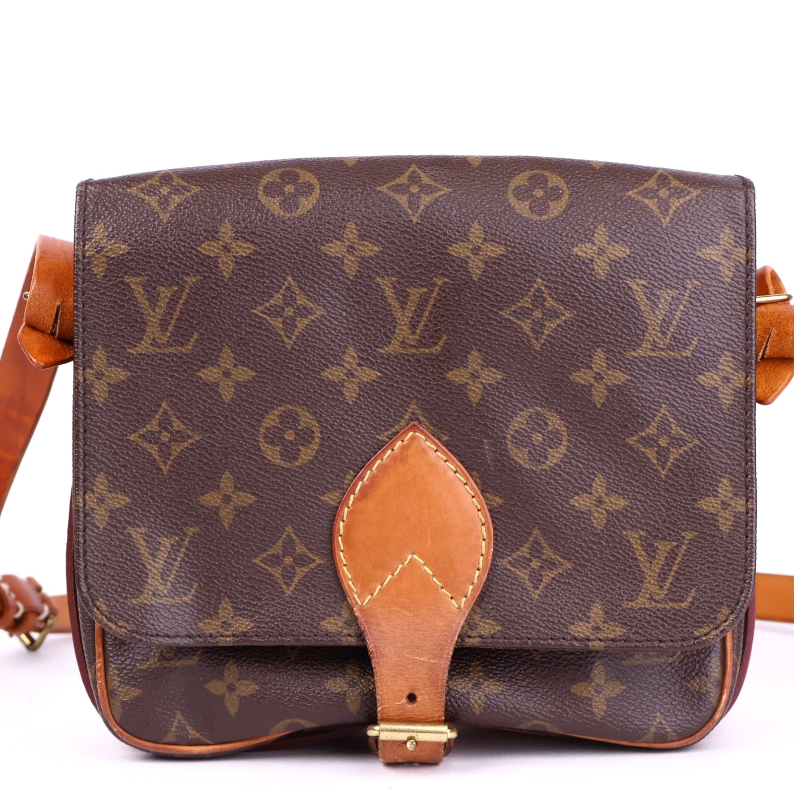J3733 Louis Vuitton Cartouchiere MM Crossbody Bag- Pre Owned