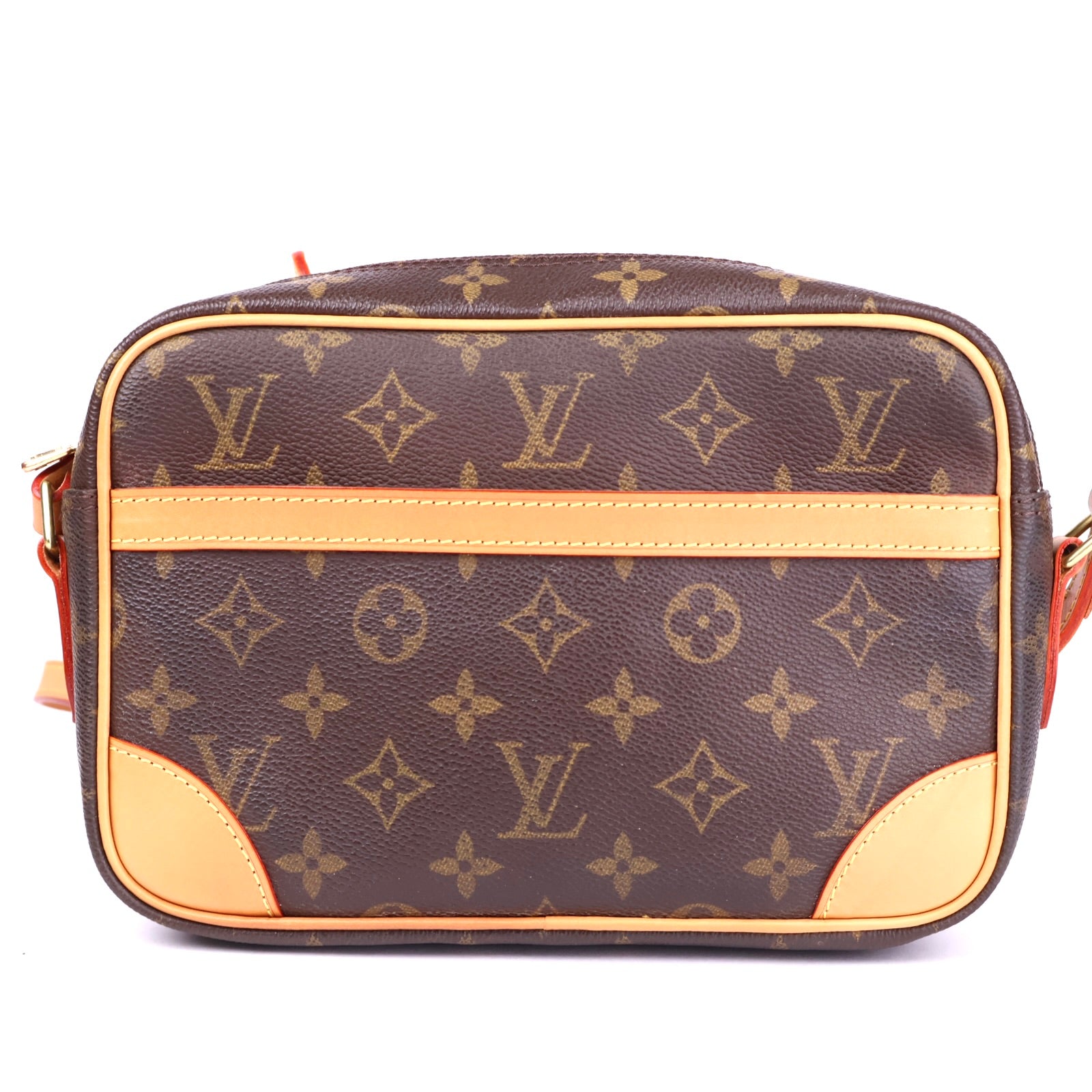 J3486 Louis Vuitton Trocadero Monogram 27 Brown- Pre Owned