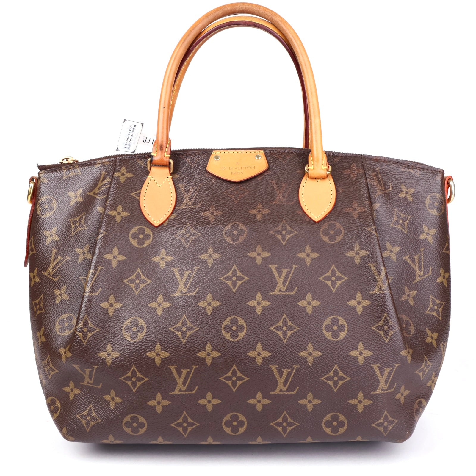 J3488 Louis Vuitton Brown Monogram Canvas Turenne MM Bag- Pre Owned