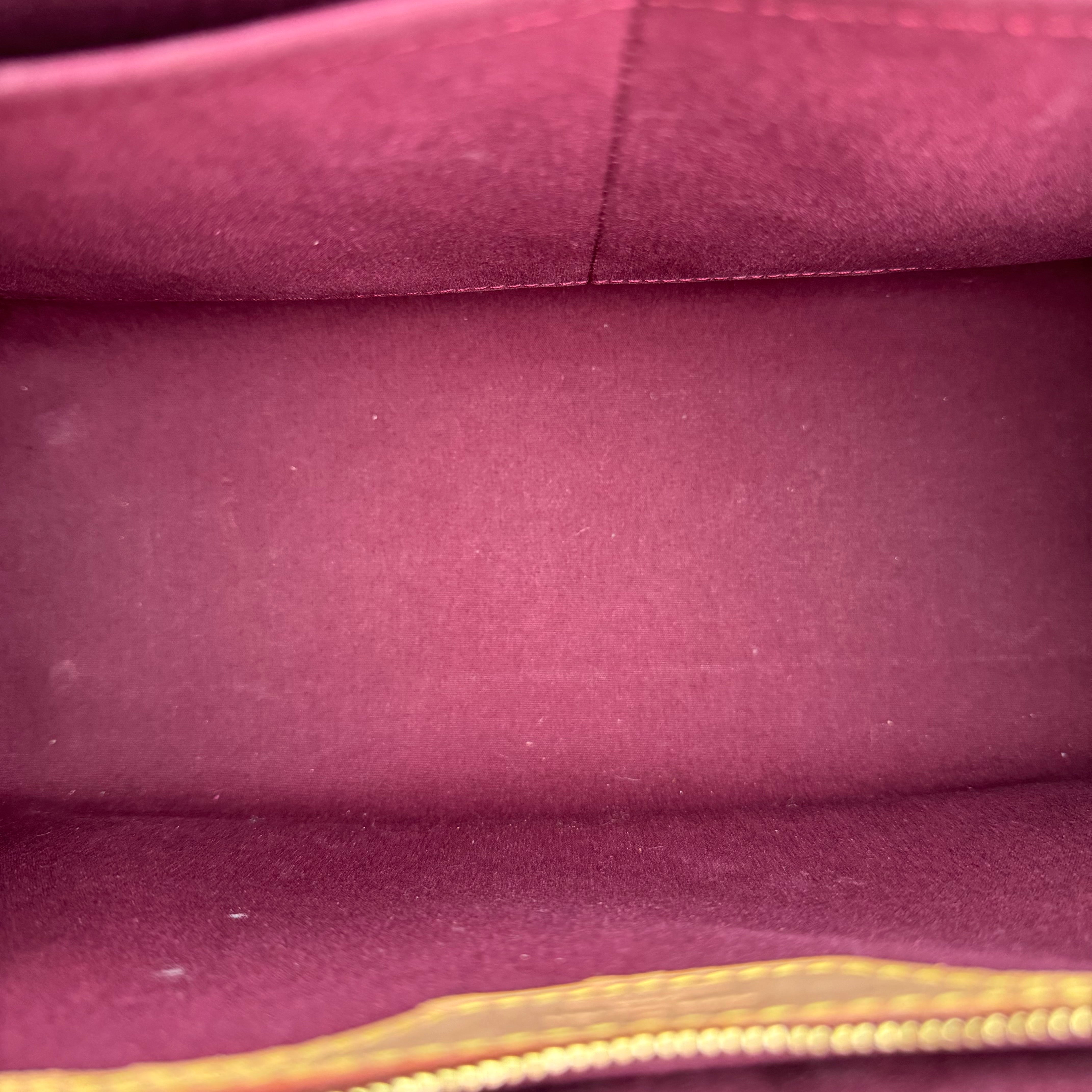 J3297 Louis Vuitton Brea MM Monogram Vernis Bag- Pre Owned