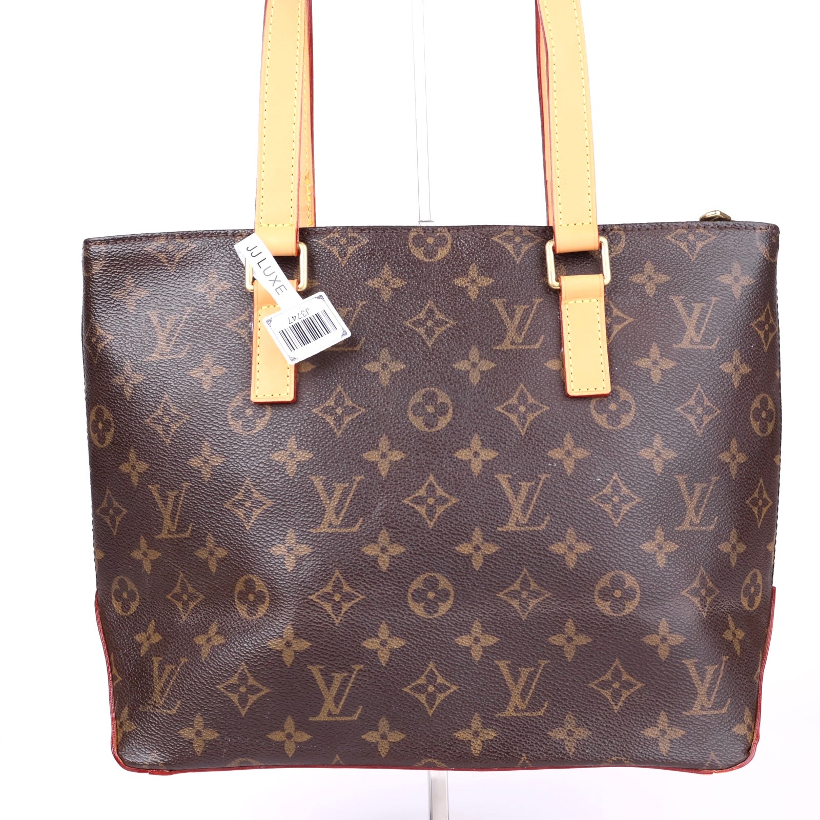 J3747 LOUIS VUITTON LUCO TOTE BAG BROWN- Pre Owned