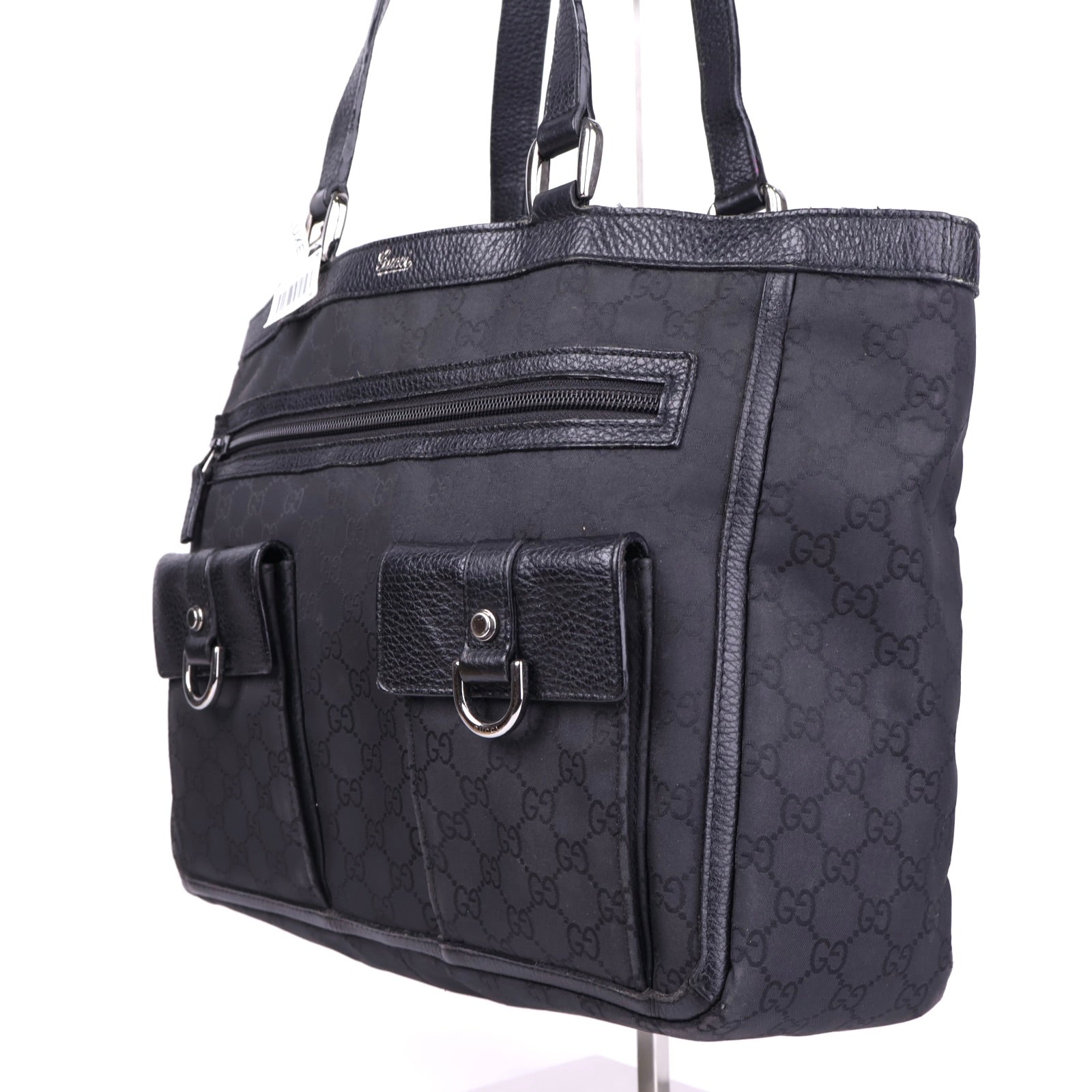 J3445 Gucci GG Canvas Tote Bag- Pre Owned