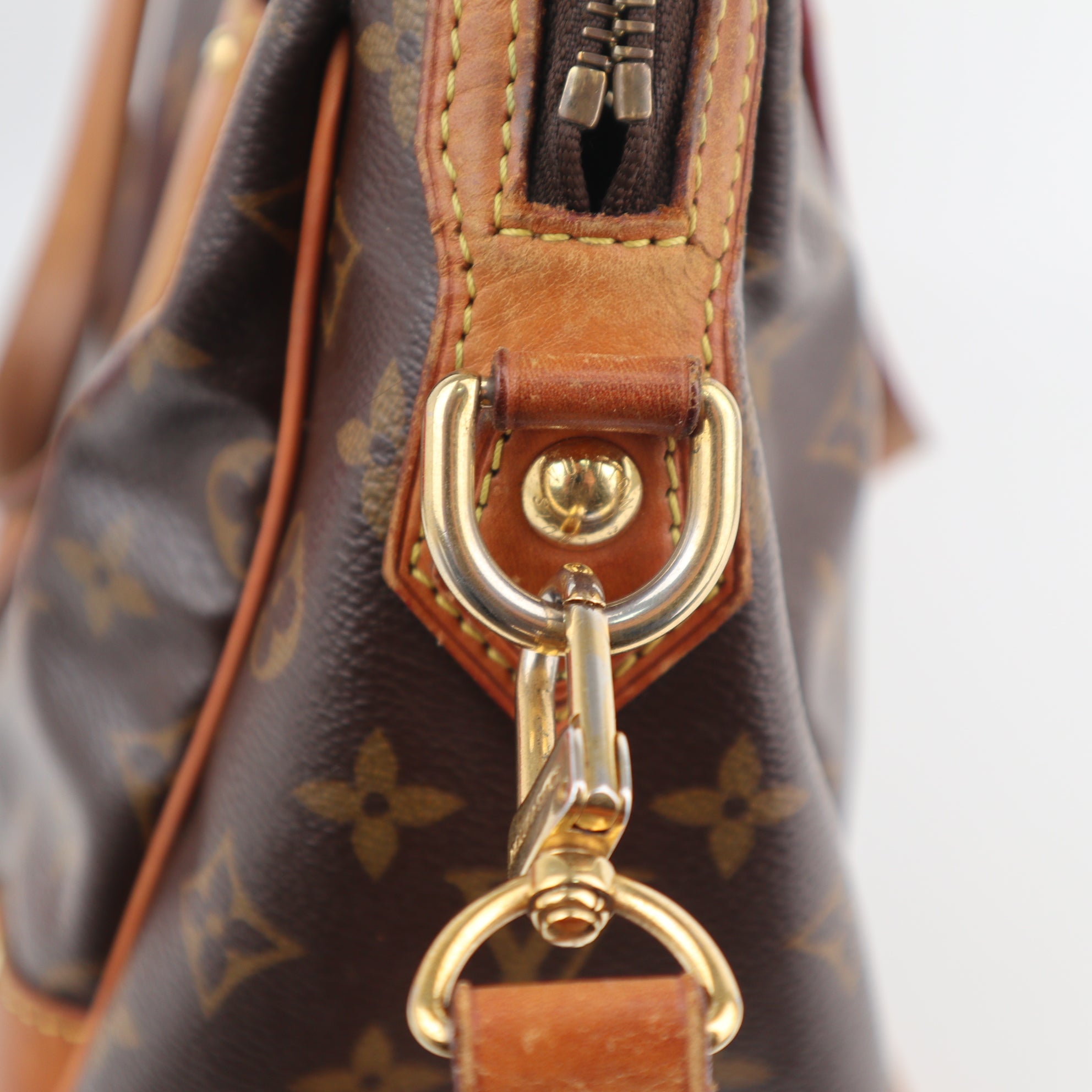 C2090 Louis Vuitton Top Handle Bag Retiro PM | Pre-Owned Very Good Brown Coated canvas Monogram