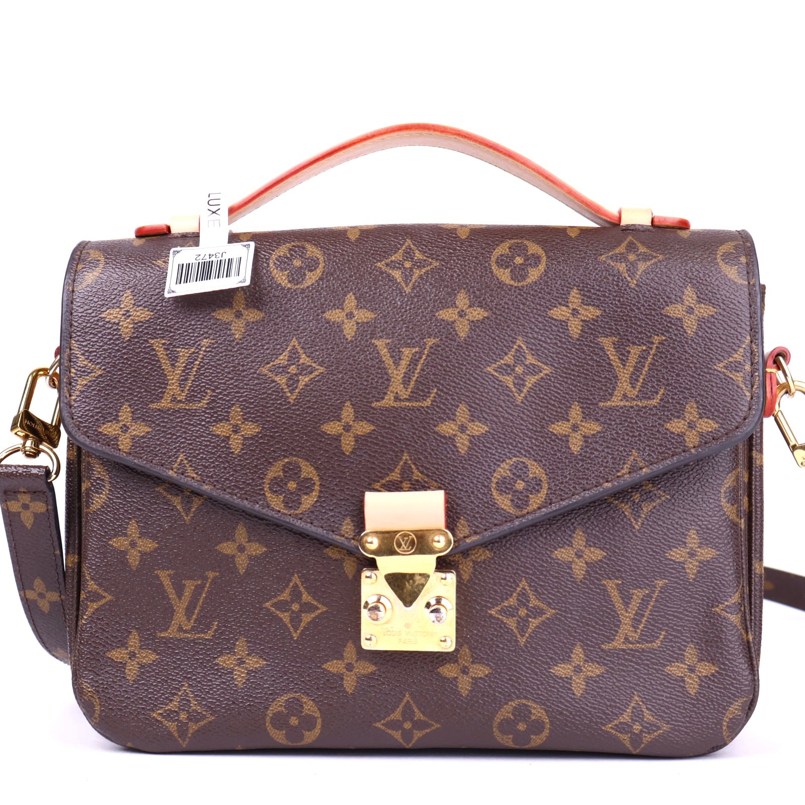 J3472 Louis Vuitton Monogram Canvas Pochette Metis Bag- Pre Owned