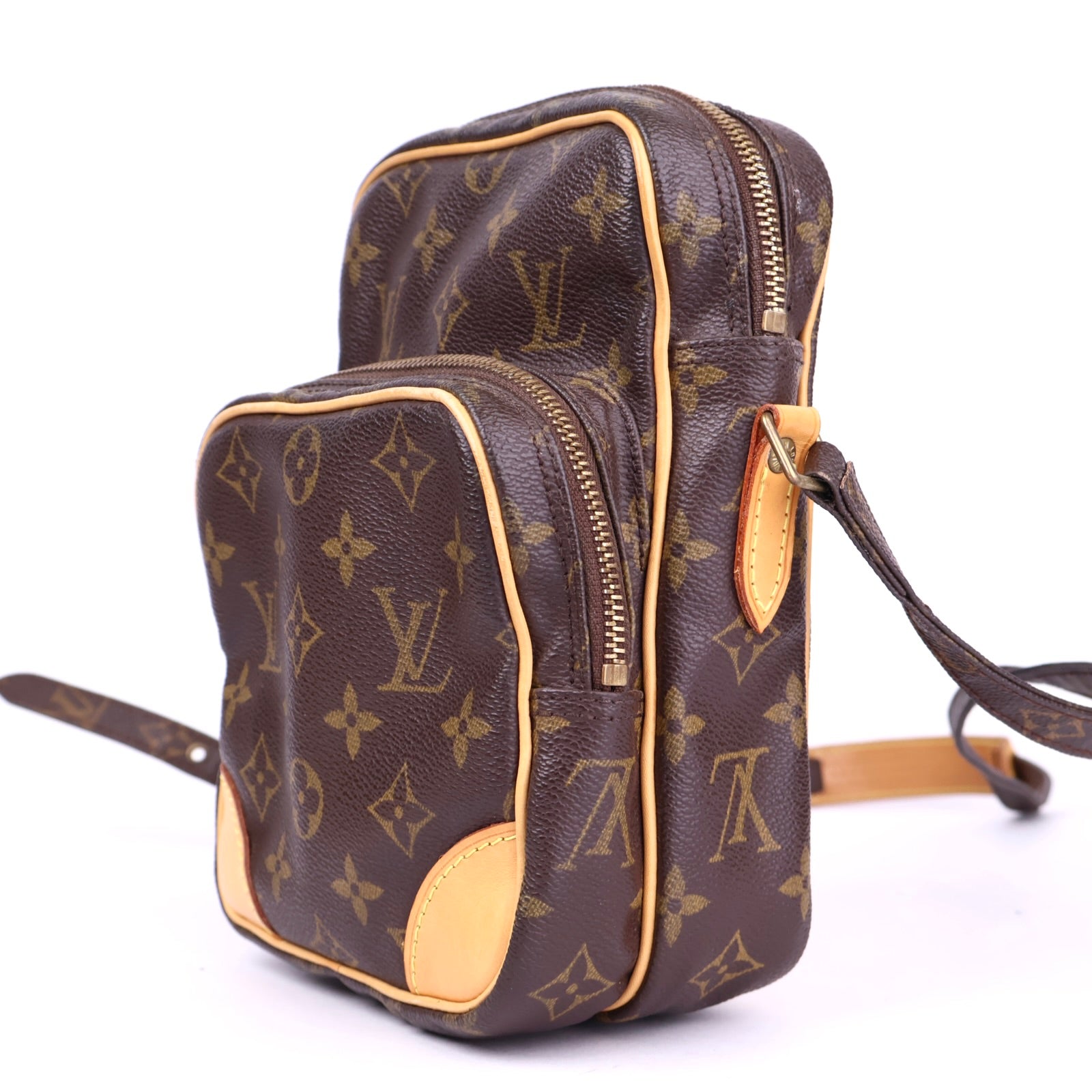 J3455 Louis Vuitton Amazone Monogram Canvas Brown- Pre Owned