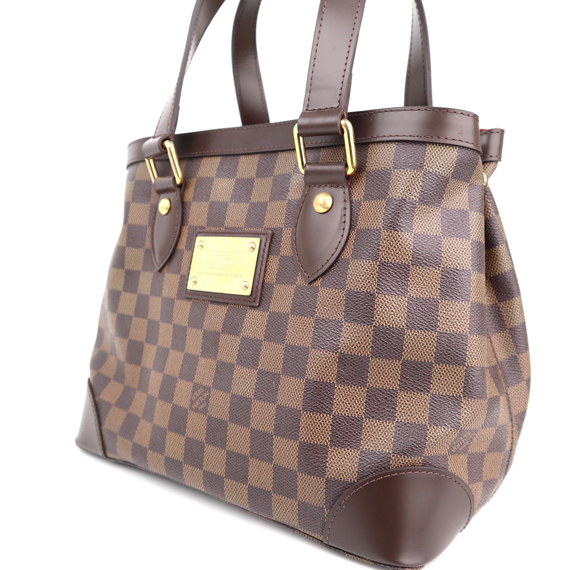 C1318R Louis Vuitton Damier Canvas Hampstead PM-Pre Owned