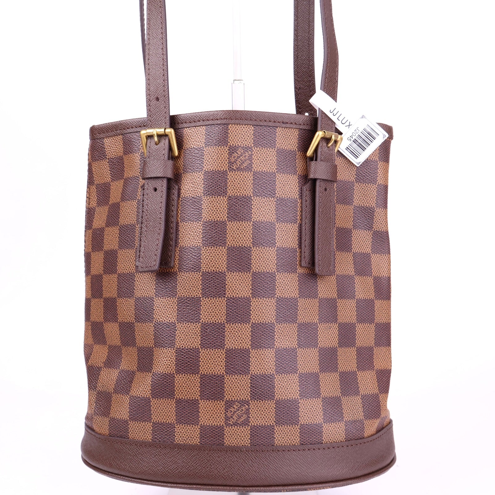 J2045 Louis Vuitton Damier Canvas Marais Bucket Bag- Pre Owned