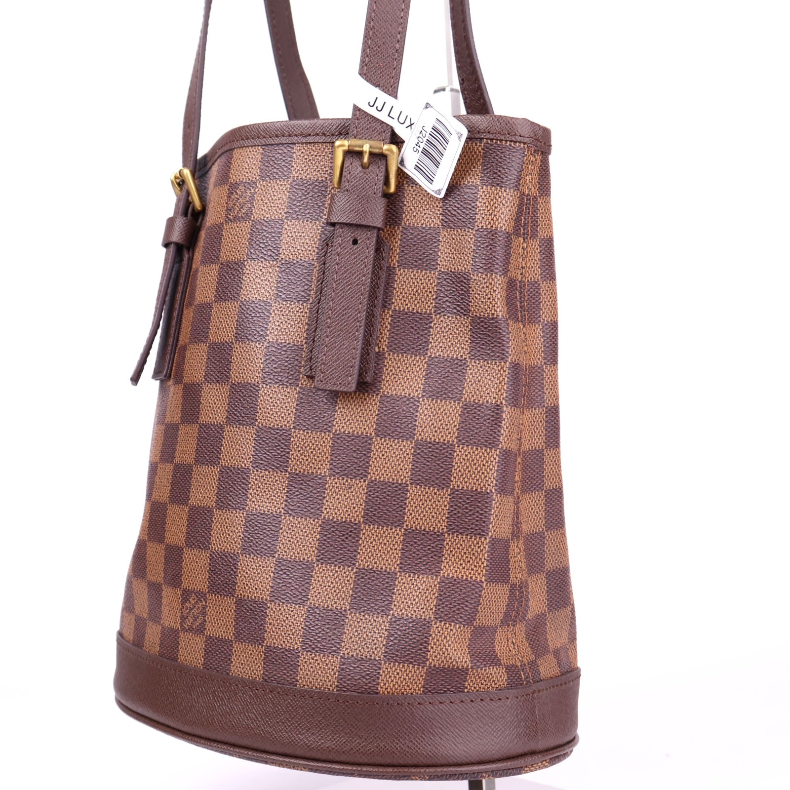 J2045 Louis Vuitton Damier Canvas Marais Bucket Bag- Pre Owned