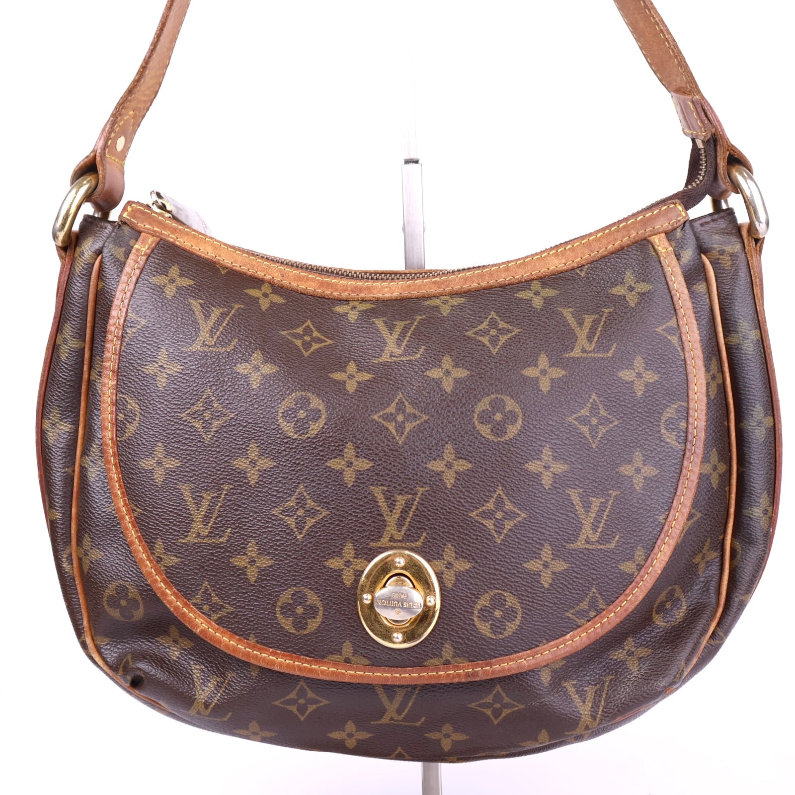 J2047 Louis Vuitton Monogram Canvas Tulum GM Bag- Pre Owned