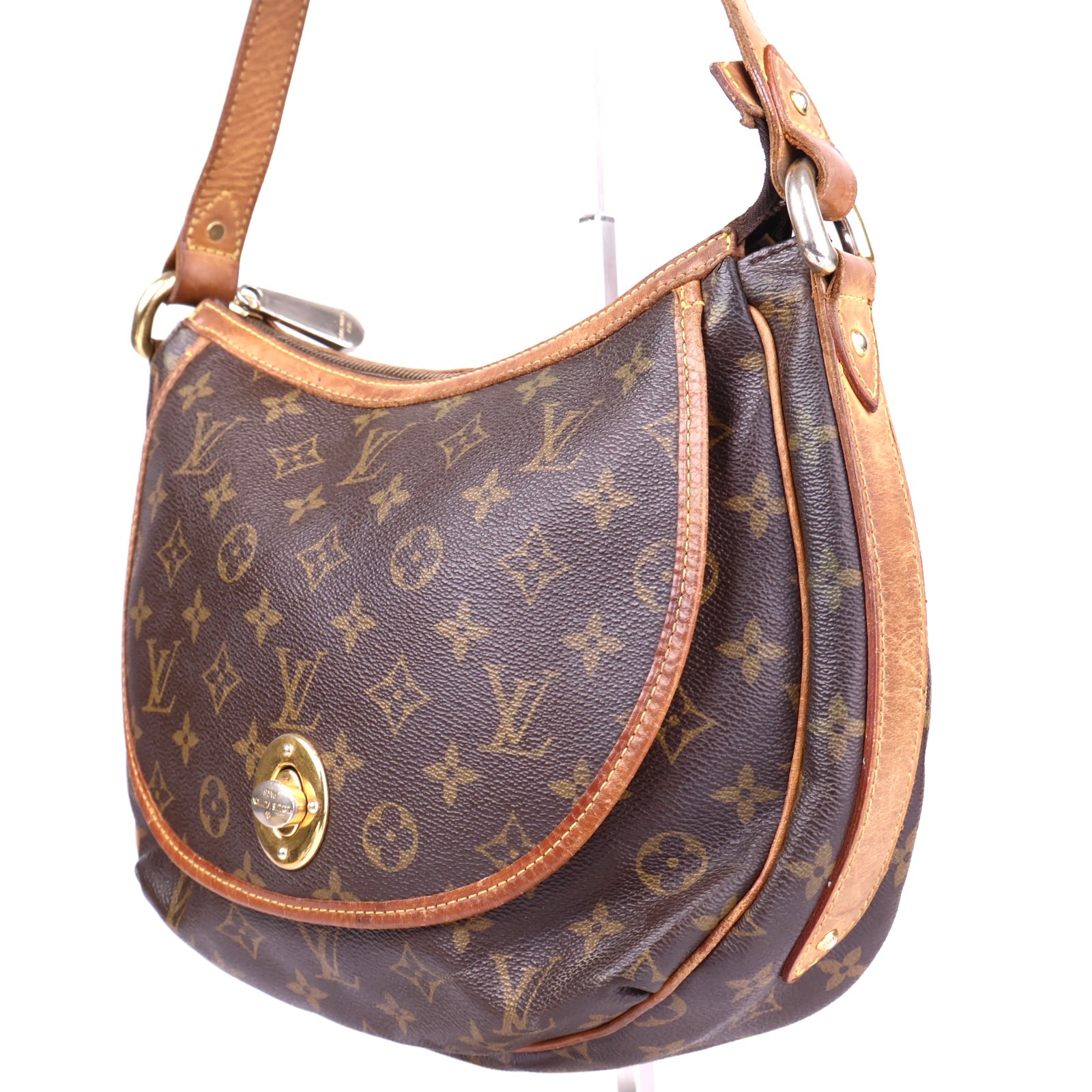 J2047 Louis Vuitton Monogram Canvas Tulum GM Bag- Pre Owned