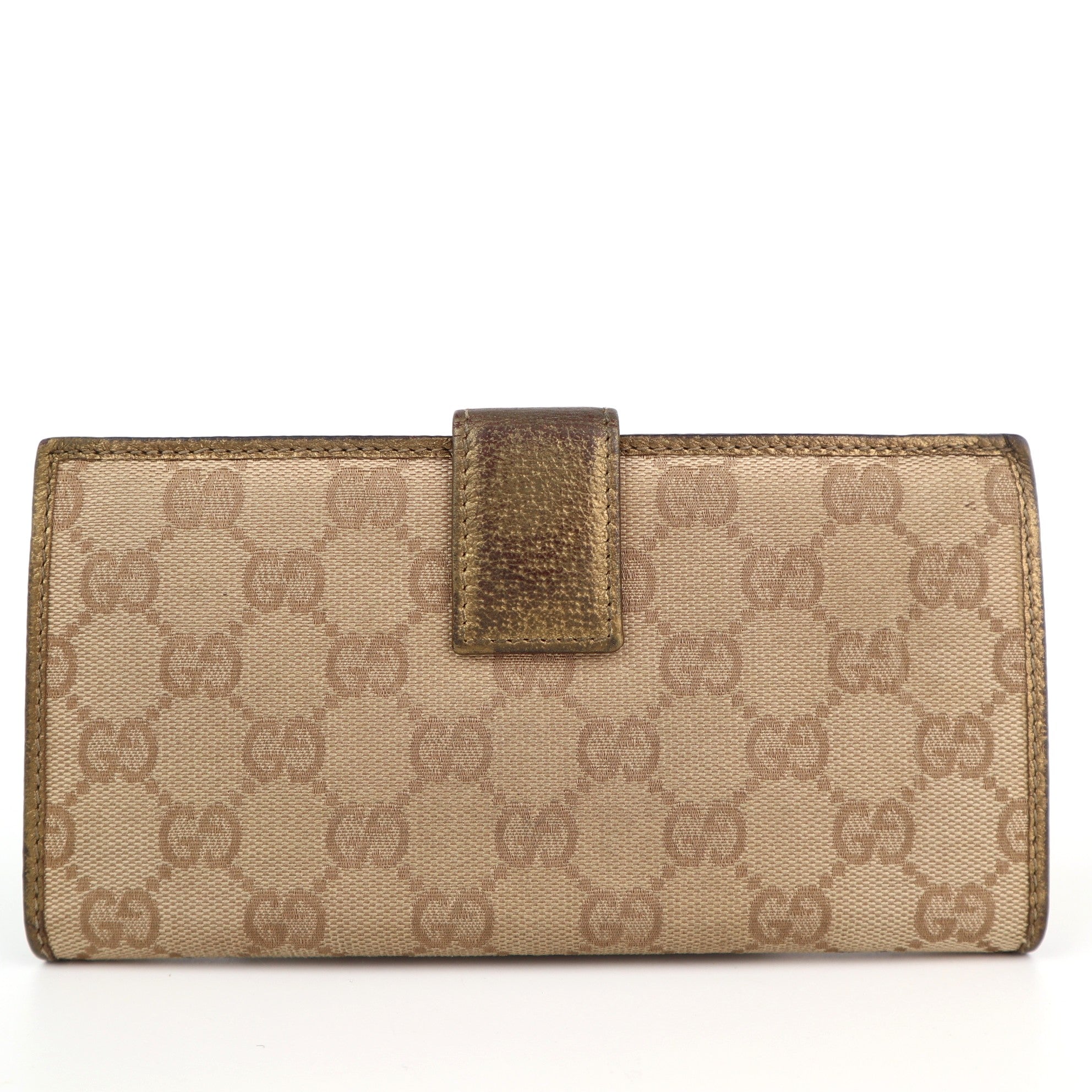C2131 Gucci Wallet Princy | Pre-Owned Very Good GG canvas