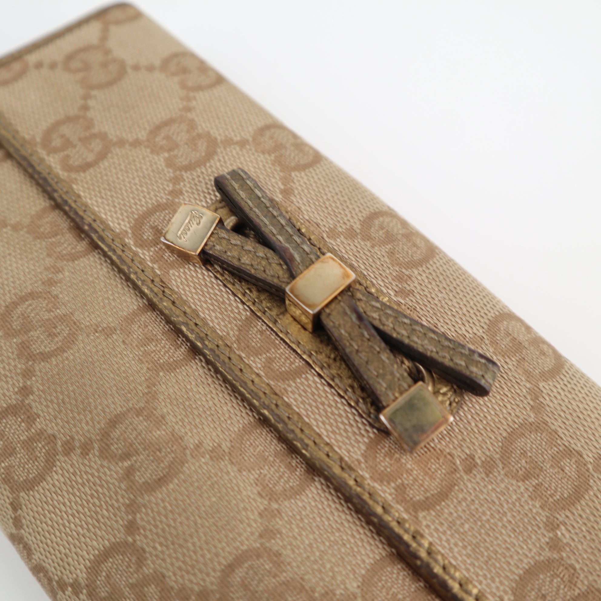 C2131 Gucci Wallet Princy | Pre-Owned Very Good GG canvas