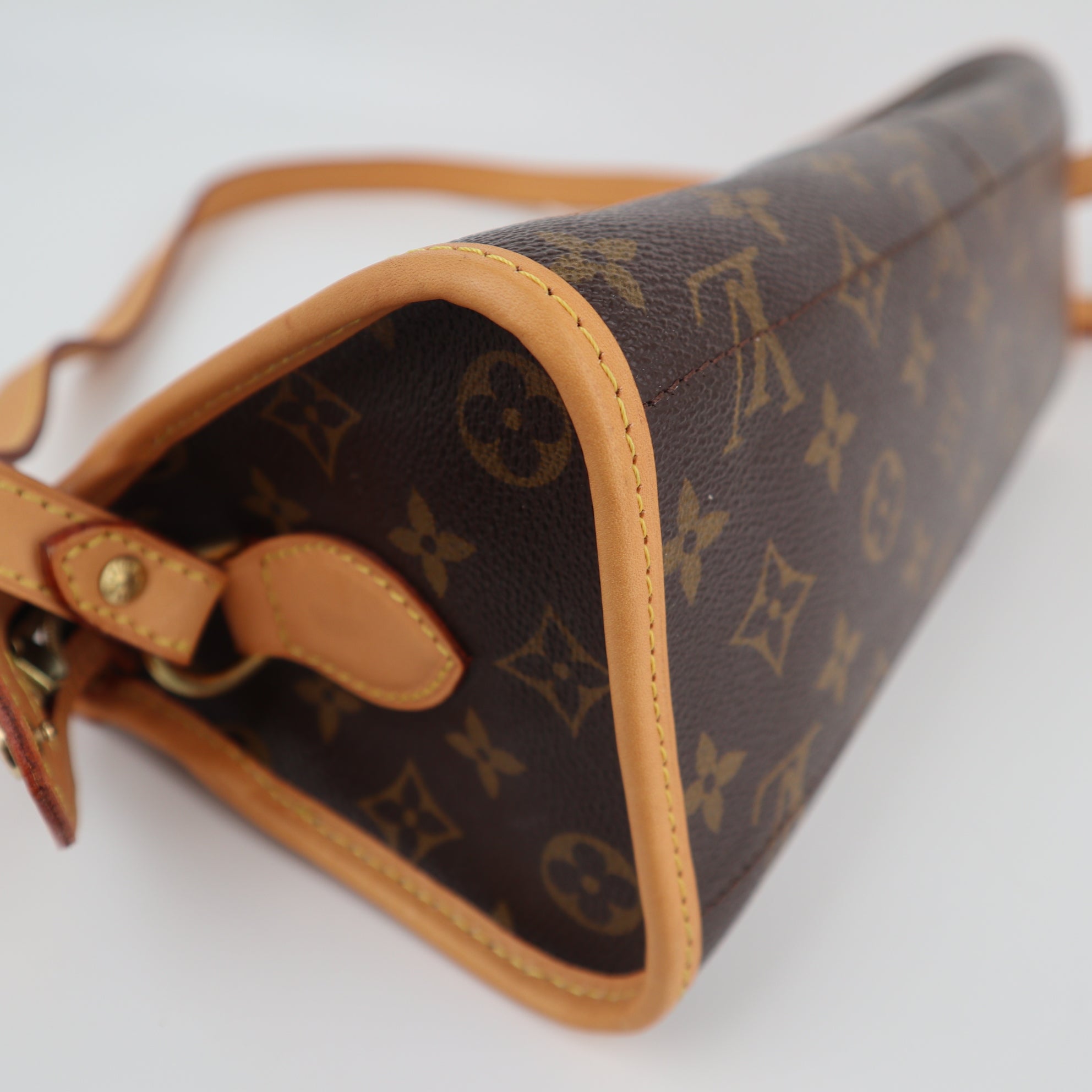 C2138R Louis Vuitton Shoulder Bag Monogram Popincourt Long | Pre-Owned Excellent Brown Monogram canvas