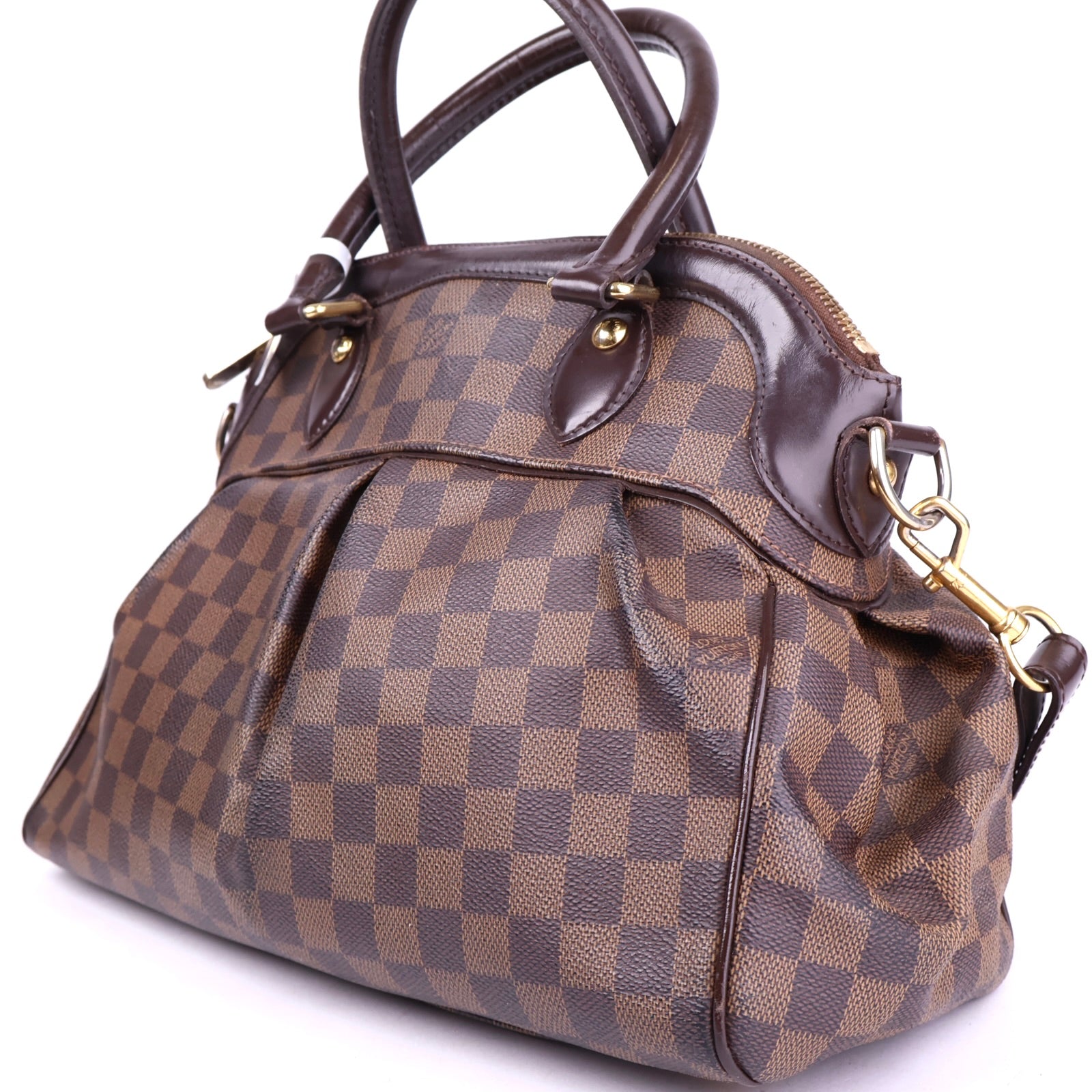 J2017 Louis Vuitton Damier Trevi Handbag Satchel- Pre Owned