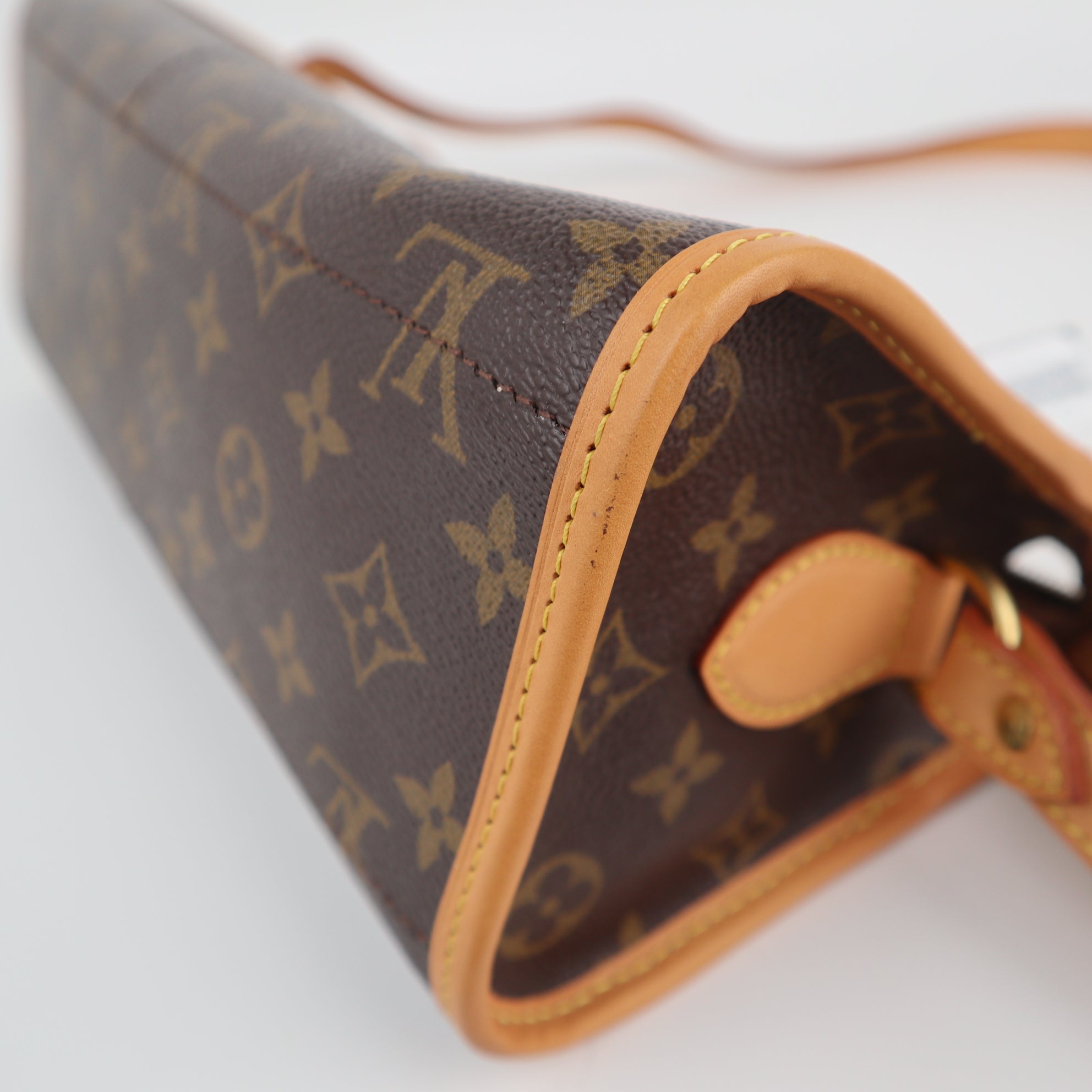 C2138R Louis Vuitton Shoulder Bag Monogram Popincourt Long | Pre-Owned Excellent Brown Monogram canvas