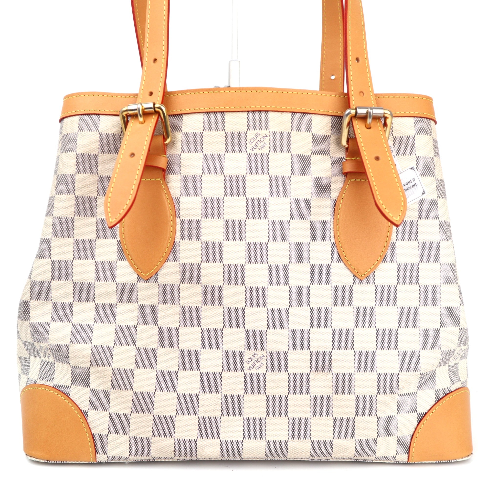 C1323R Louis Vuitton Damier Azur Hampstead MM shoulder bag-Pre Owned