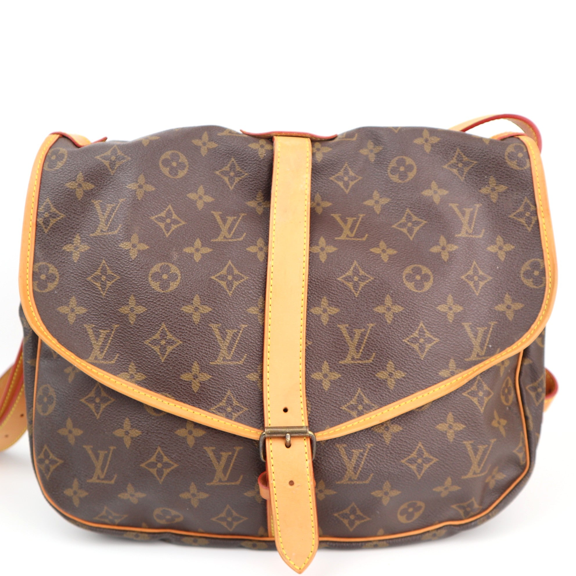 C1334R Louis Vuitton Saumur 35-Pre Owned