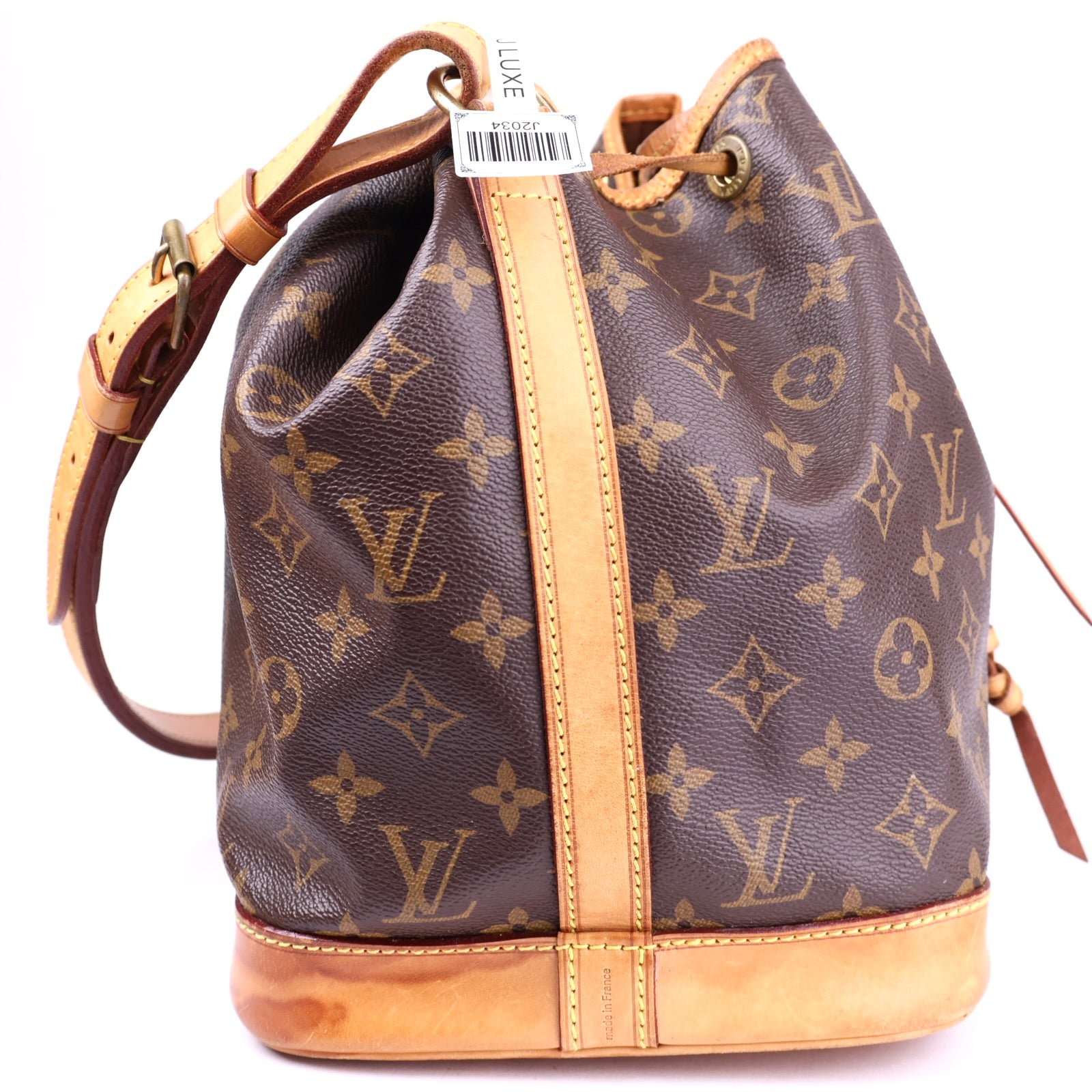J2034 Louis Vuitton Petit Noé Bucket Bag- Pre Owned