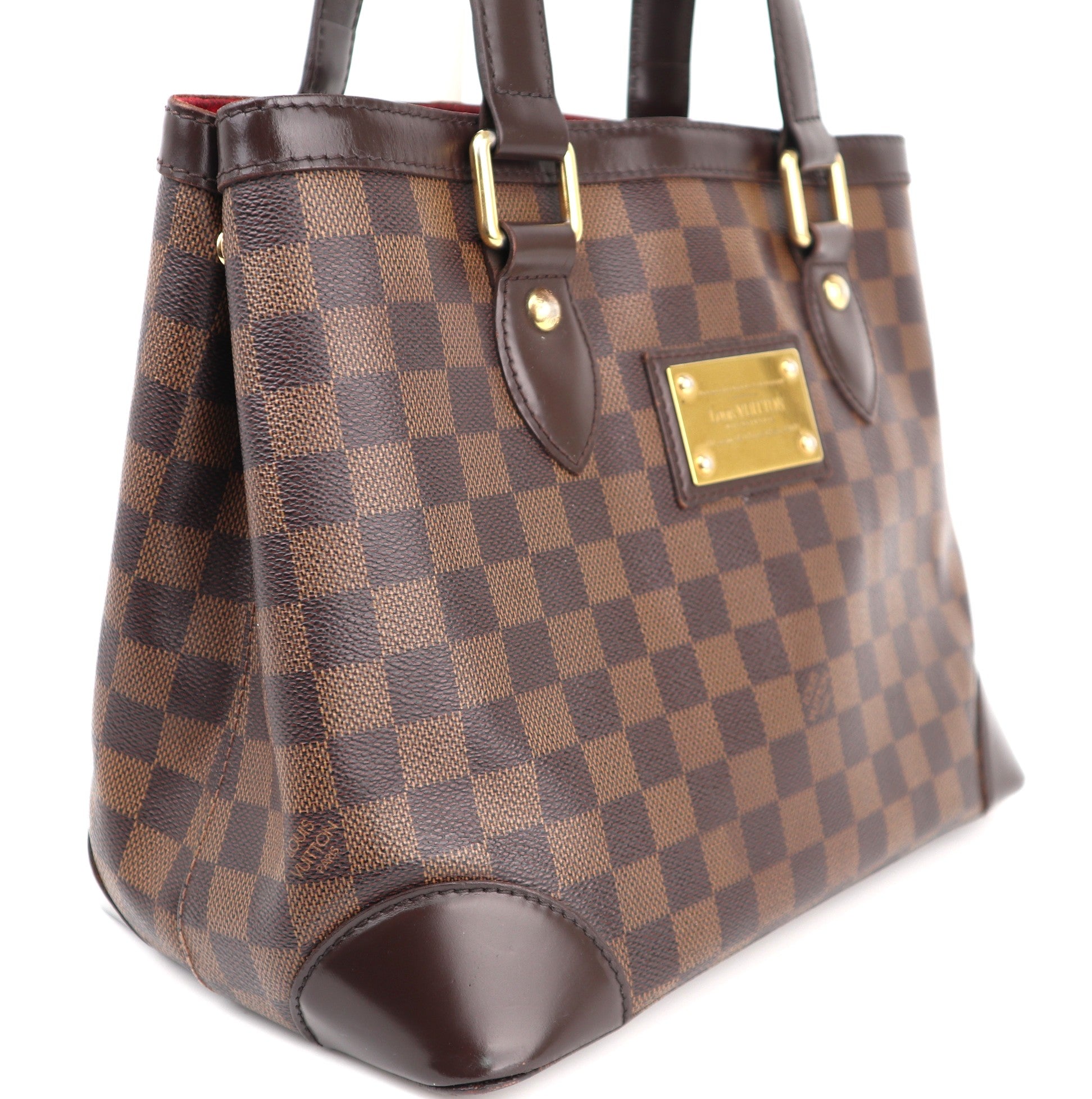 C1330 Louis Vuitton Damier Hampstead PM Damier Ebene-Pre Owned